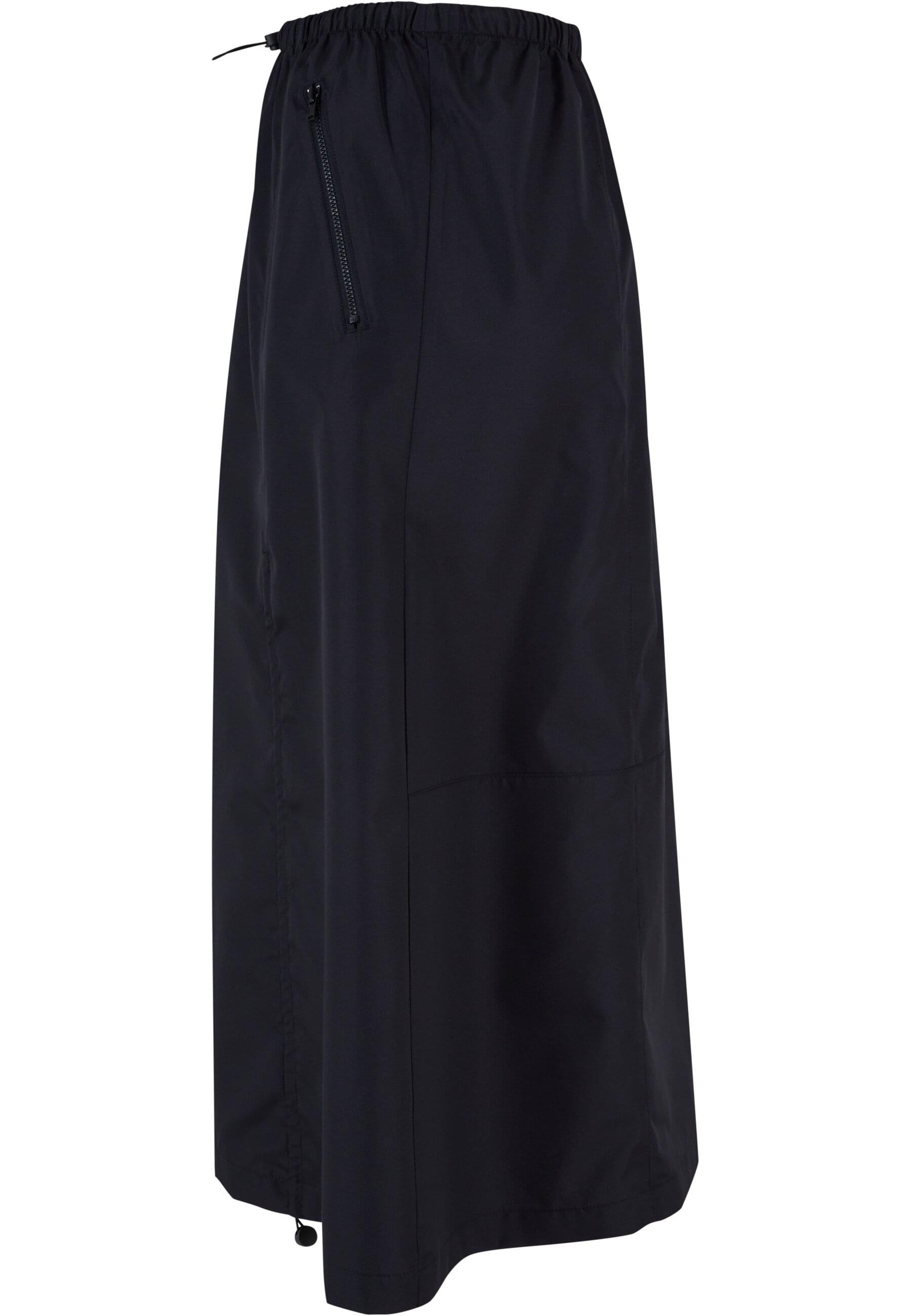 URBAN CLASSICS Sommerrock »Urban Classics Damen Ladies Ripstop Parachute Midi Skirt«, (1 tlg.)