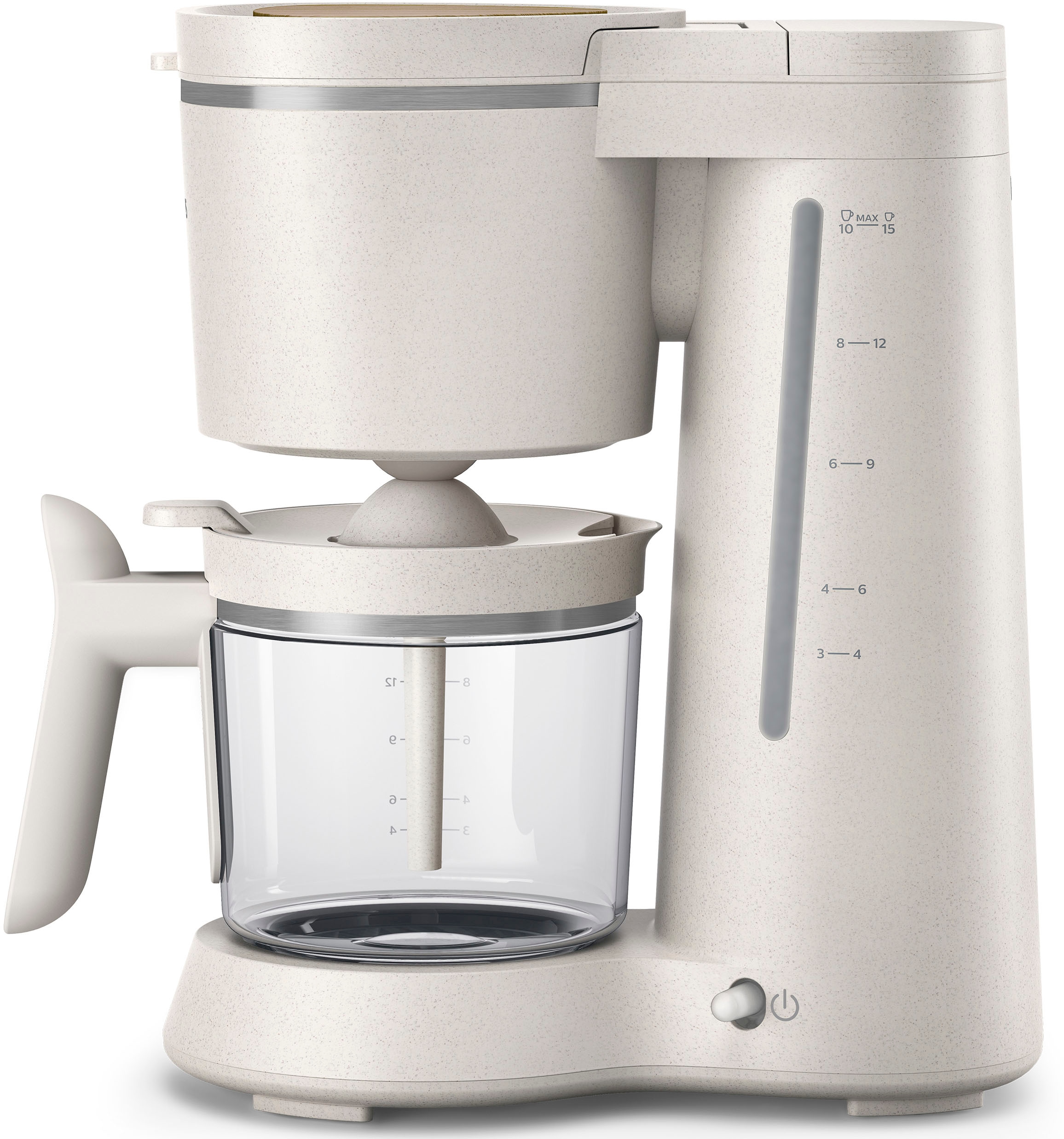 Philips Filterkaffeemaschine "HD5120/00 Eco Conscious Collection", 1,2 l Kaffeekanne, Papierfilter, 1x4, aus biobasierte