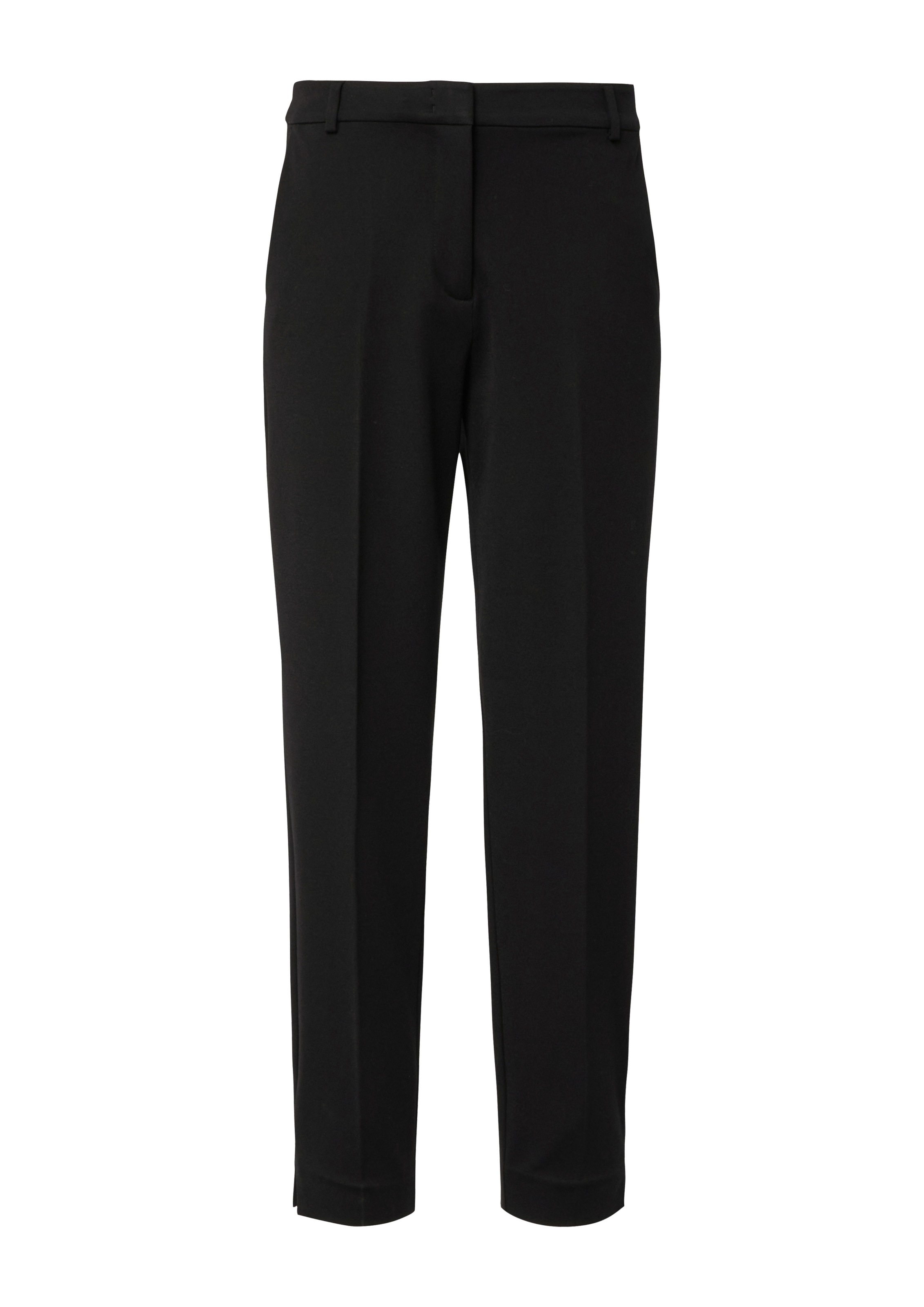 Comma Stoffhose  mit Bundfalte und Viskose-Stretch