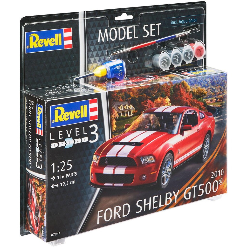 Revell® Modellbausatz »Model Set 2010 Ford Shelby GT500«, (Set), 1:25