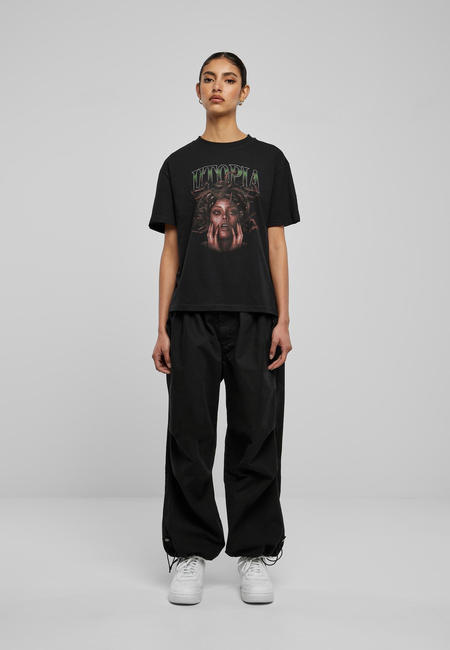 Miss Tee T-Shirt »Miss Tee Damen Utopia Tee«, (1 tlg.)