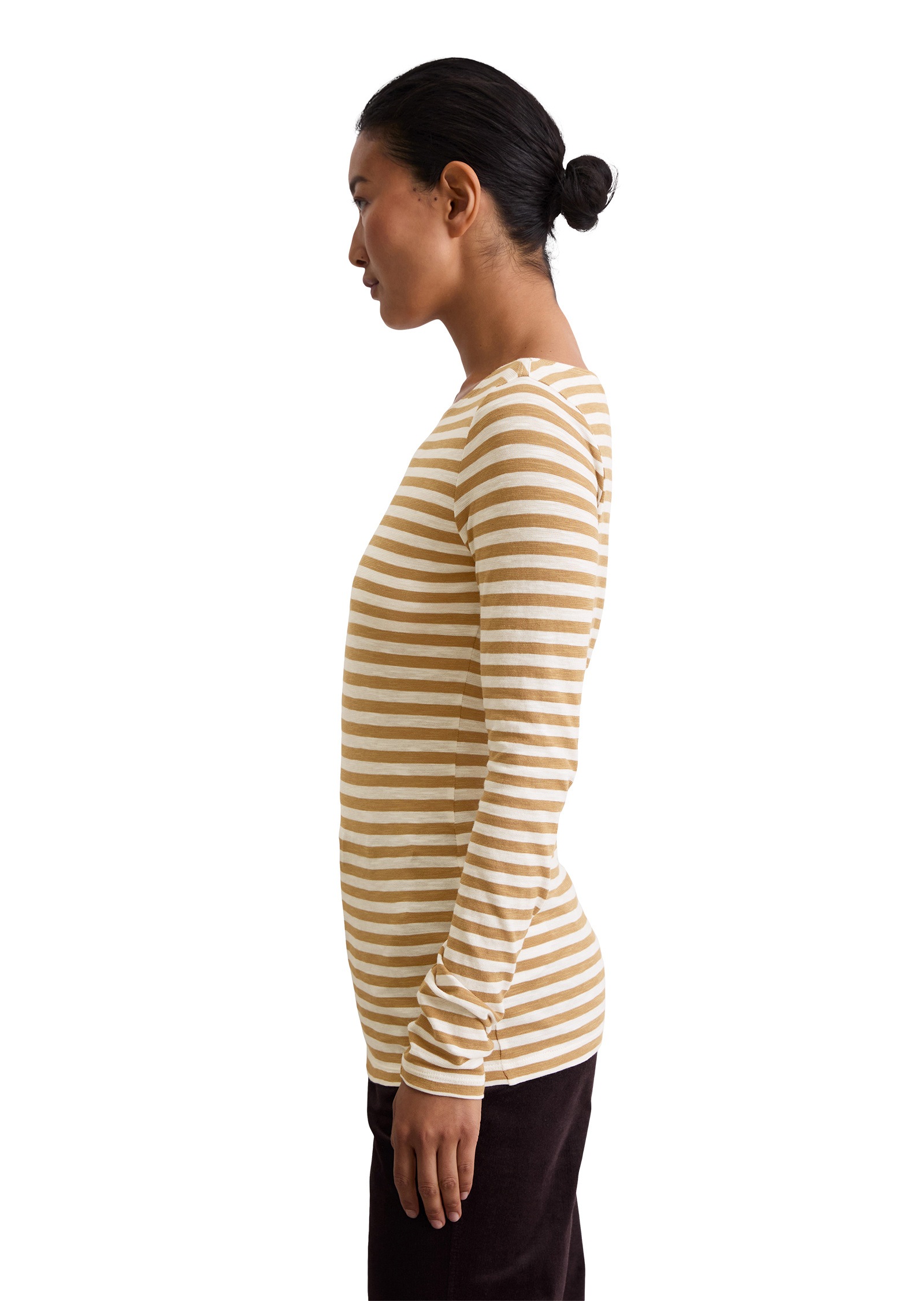 Marc OPolo Langarmshirt "aus Organic Cotton-Qualität" günstig online kaufen