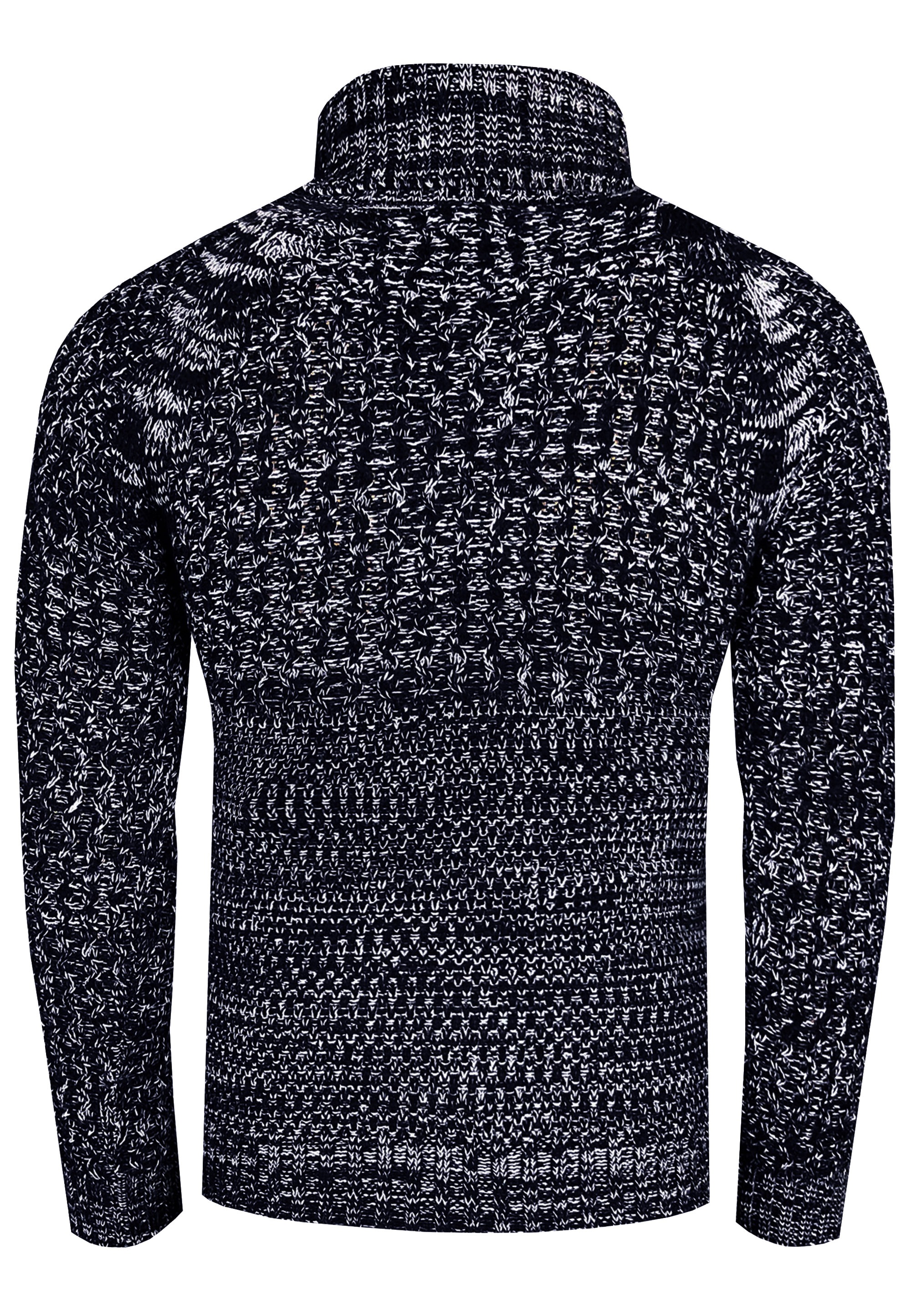 Rusty Neal Strickpullover, mit modischen Zierknöpfen