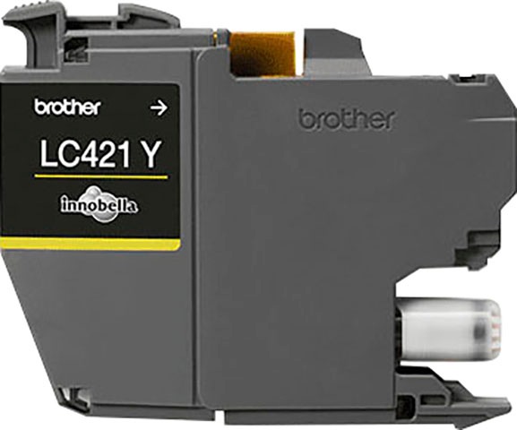 Brother Tintenpatrone »LC-421Y«, (1 St.)