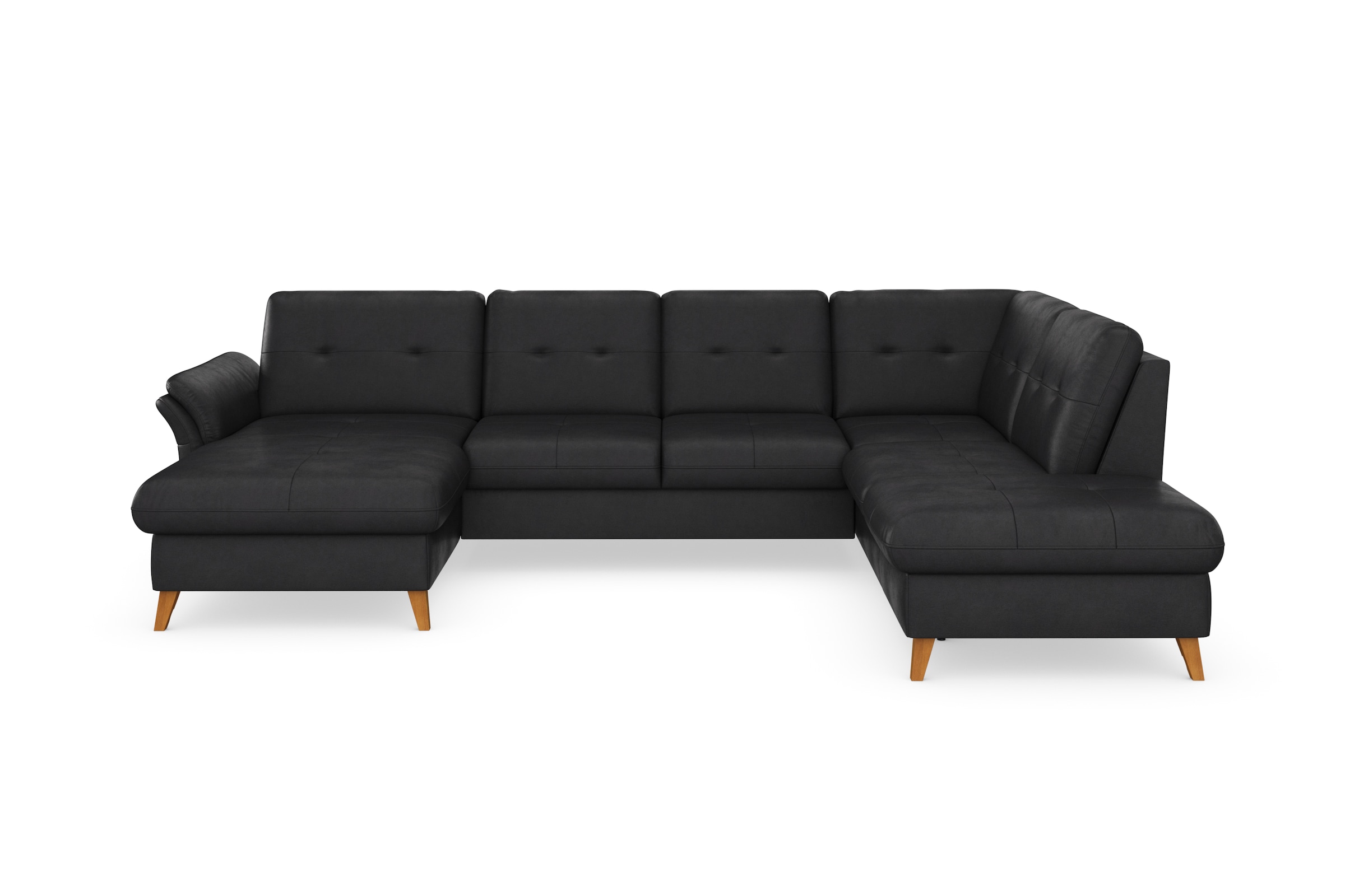 sit&more Wohnlandschaft »Göteborg«, inkl. Sitztiefenverstellung, wahlweise mit Bettfunktion & Bettkasten
