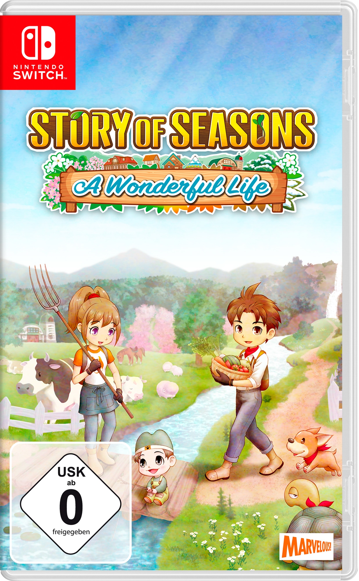 Spielesoftware »Story of Seasons: A Wonderful Life«, Nintendo Switch