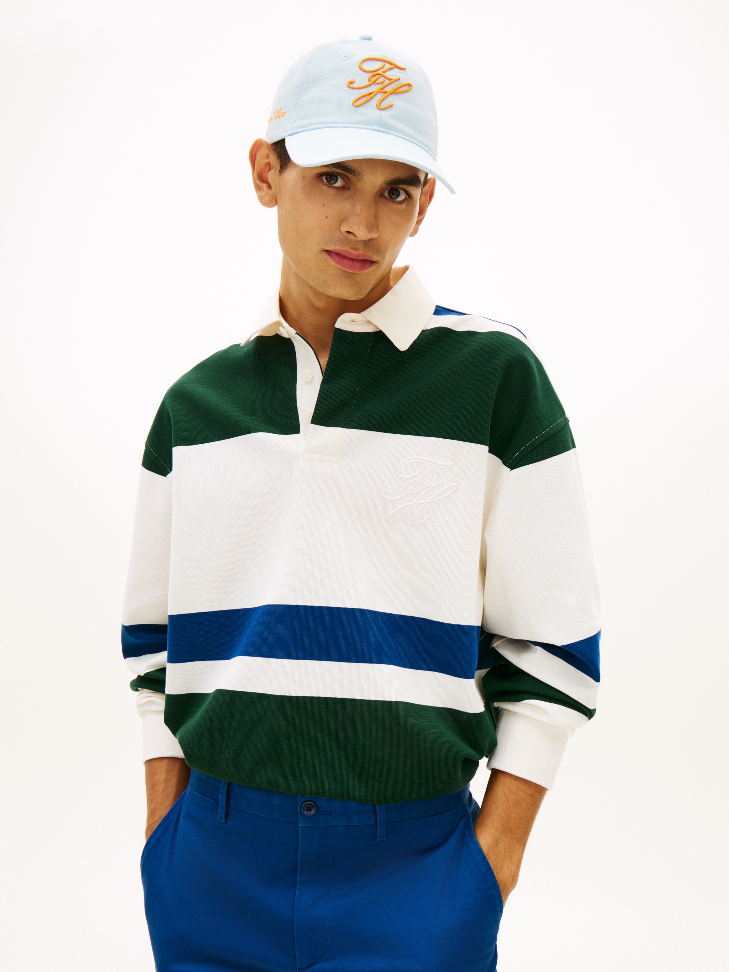 Tommy Hilfiger Baseball Cap »TH SCRIPT SOFT 6 PANEL« mit Logo-Stickerei, Umfang 58 cm