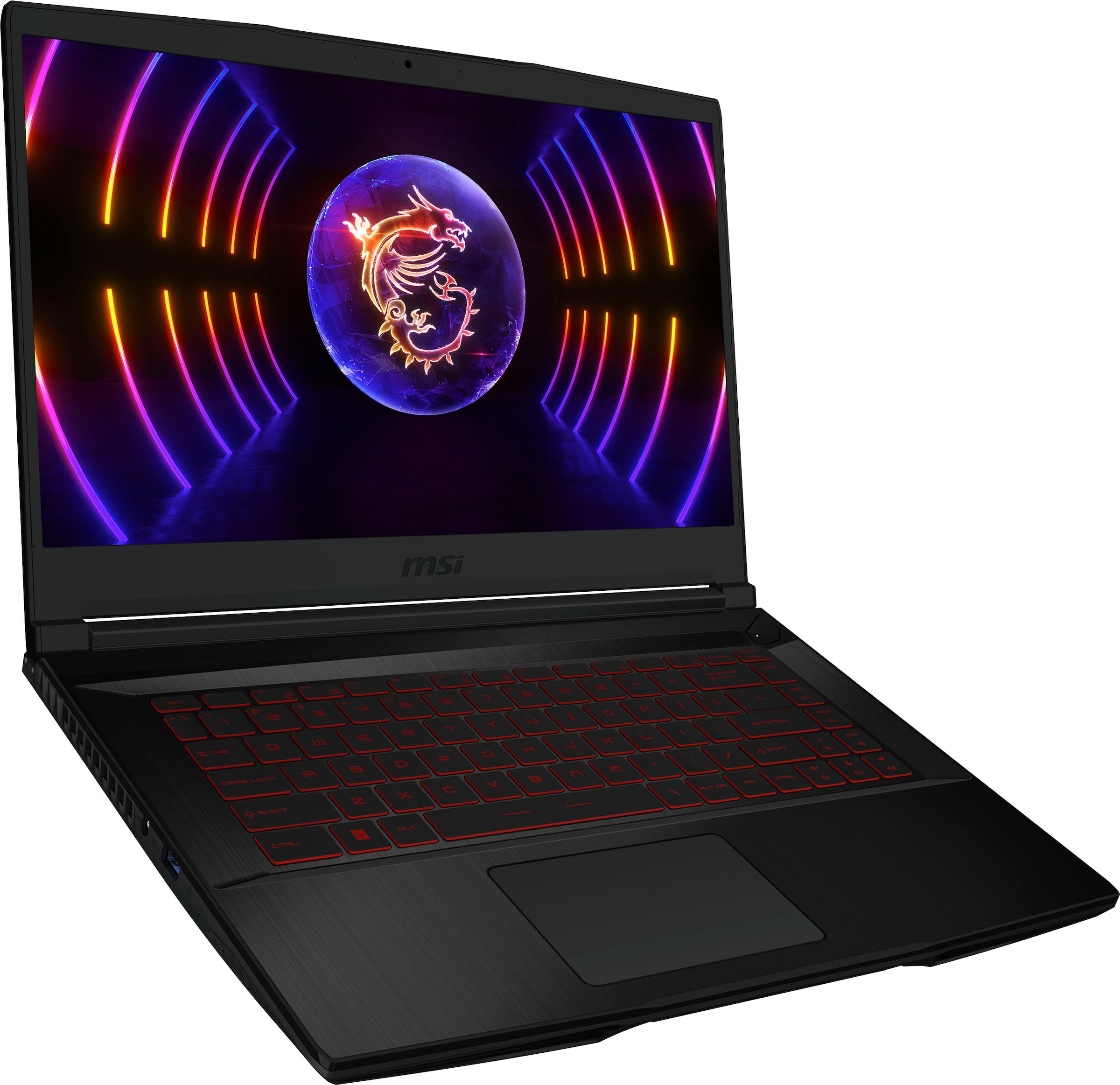 MSI Gaming-Notebook »Thin GF63 12UC-822«, 39,6 cm, / 15,6 Zoll, Intel, Core i5, GeForce RTX 3050, 512 GB SSD