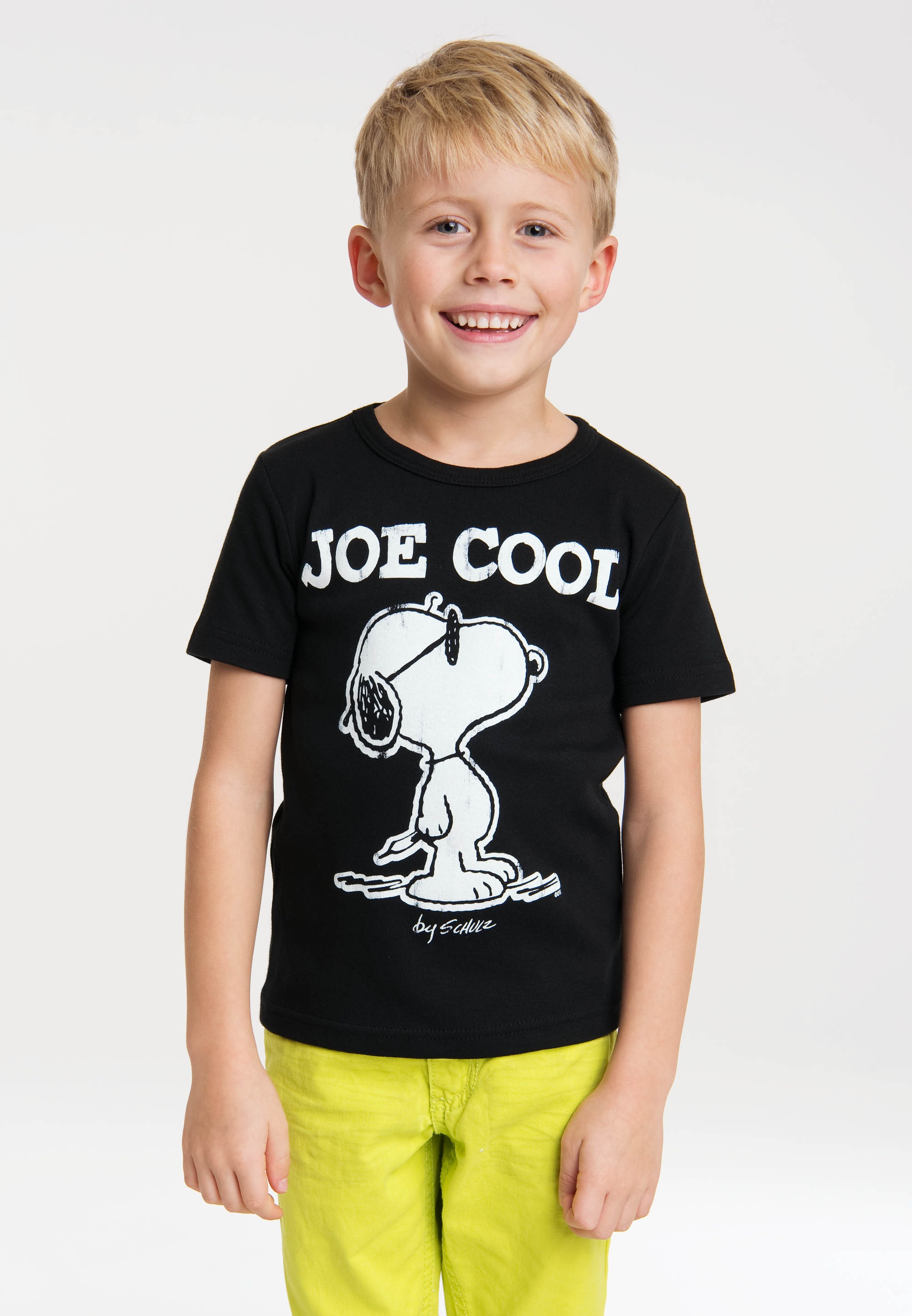LOGOSHIRT T-Shirt "Snoopy - Peanuts - Joe Cool" mit Retro-Print