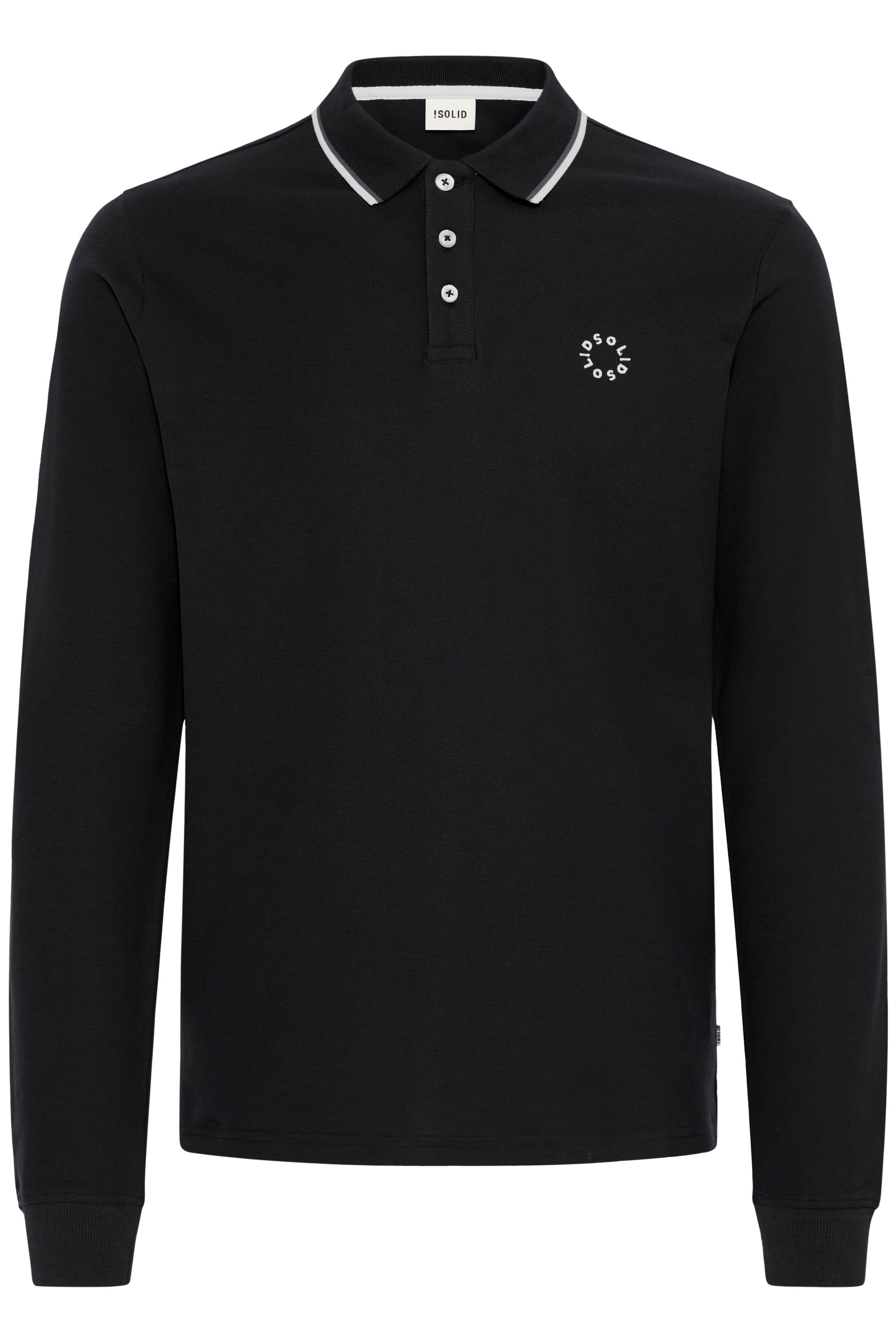 Solid Langarm-Poloshirt "Langarm-Poloshirt SDHangor"