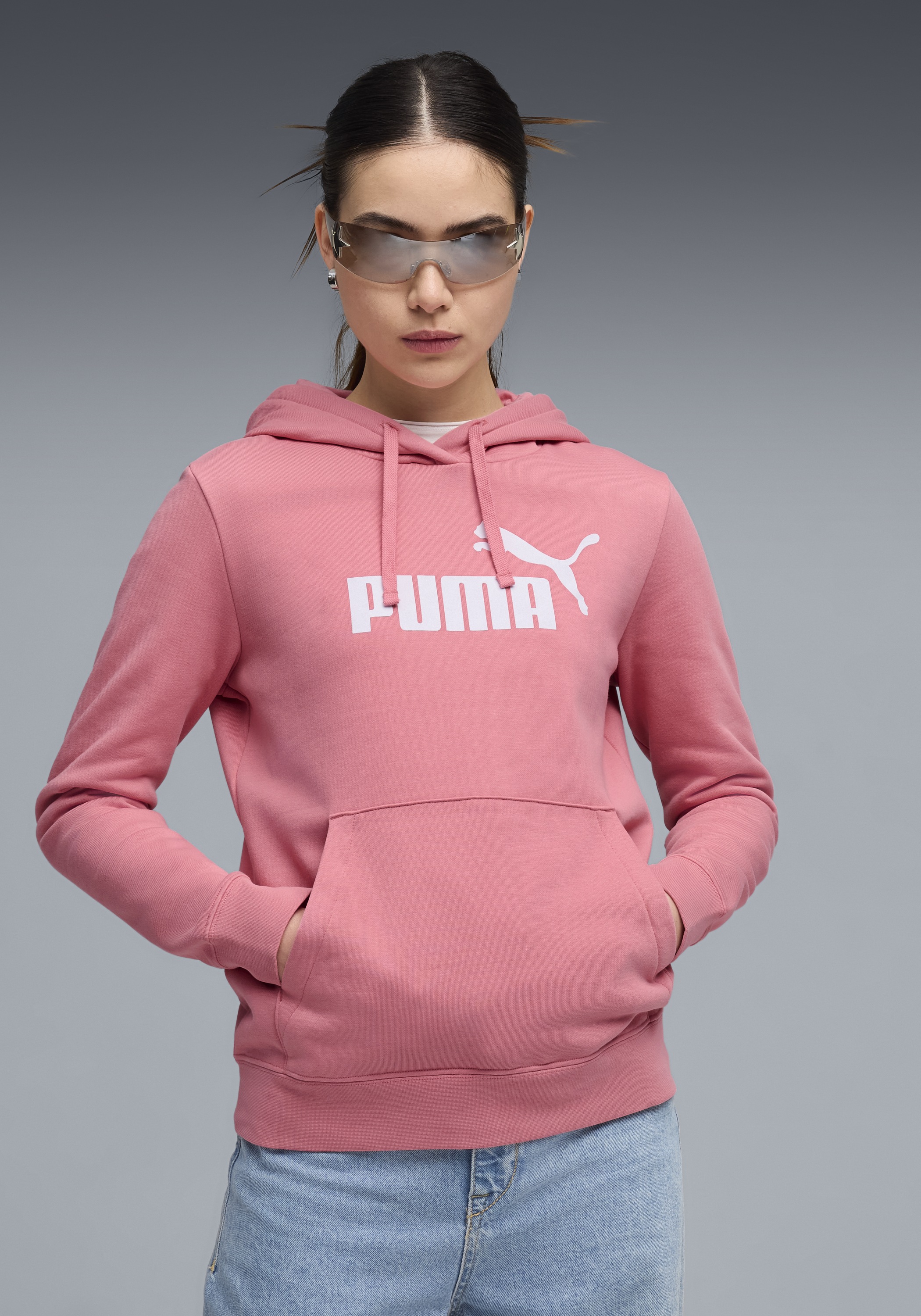 PUMA Kapuzensweatshirt "ESS NO. 1 LOGO HOODIE FL (S)", Regular Fit, mit ver günstig online kaufen