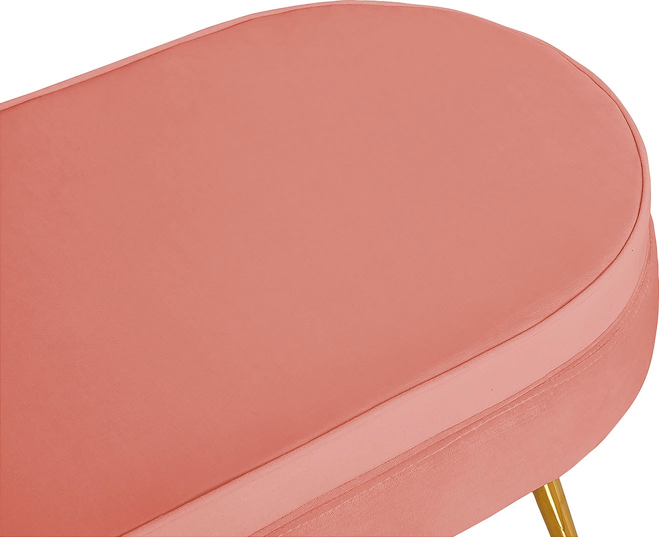 SalesFever Polsterhocker »Clam«, oval, Breite 99 cm