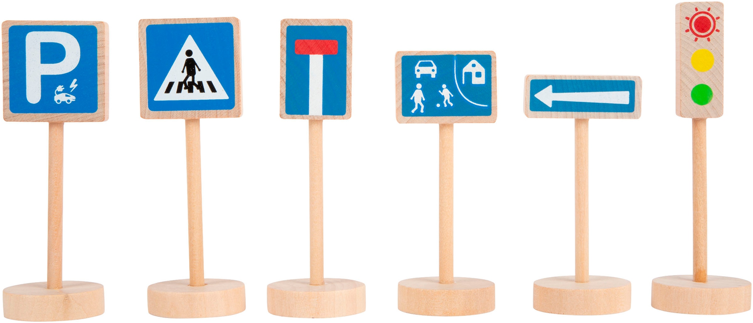 Small Foot Spiel-Verkehrszeichen »Verkehrsschilder-Set«