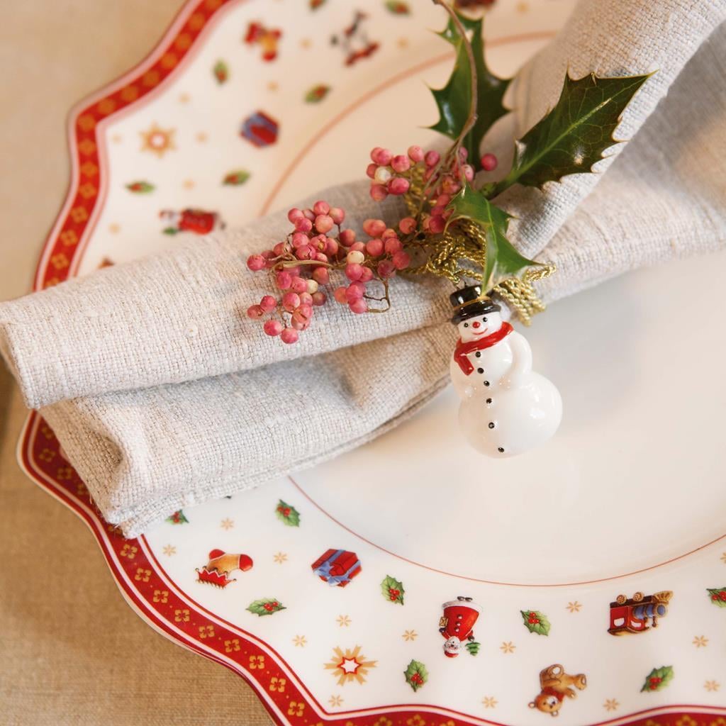Villeroy & Boch Geschirr-Set »Tafelservice Toy's Delight 12er Set weiß« Mikrowellengeeignet