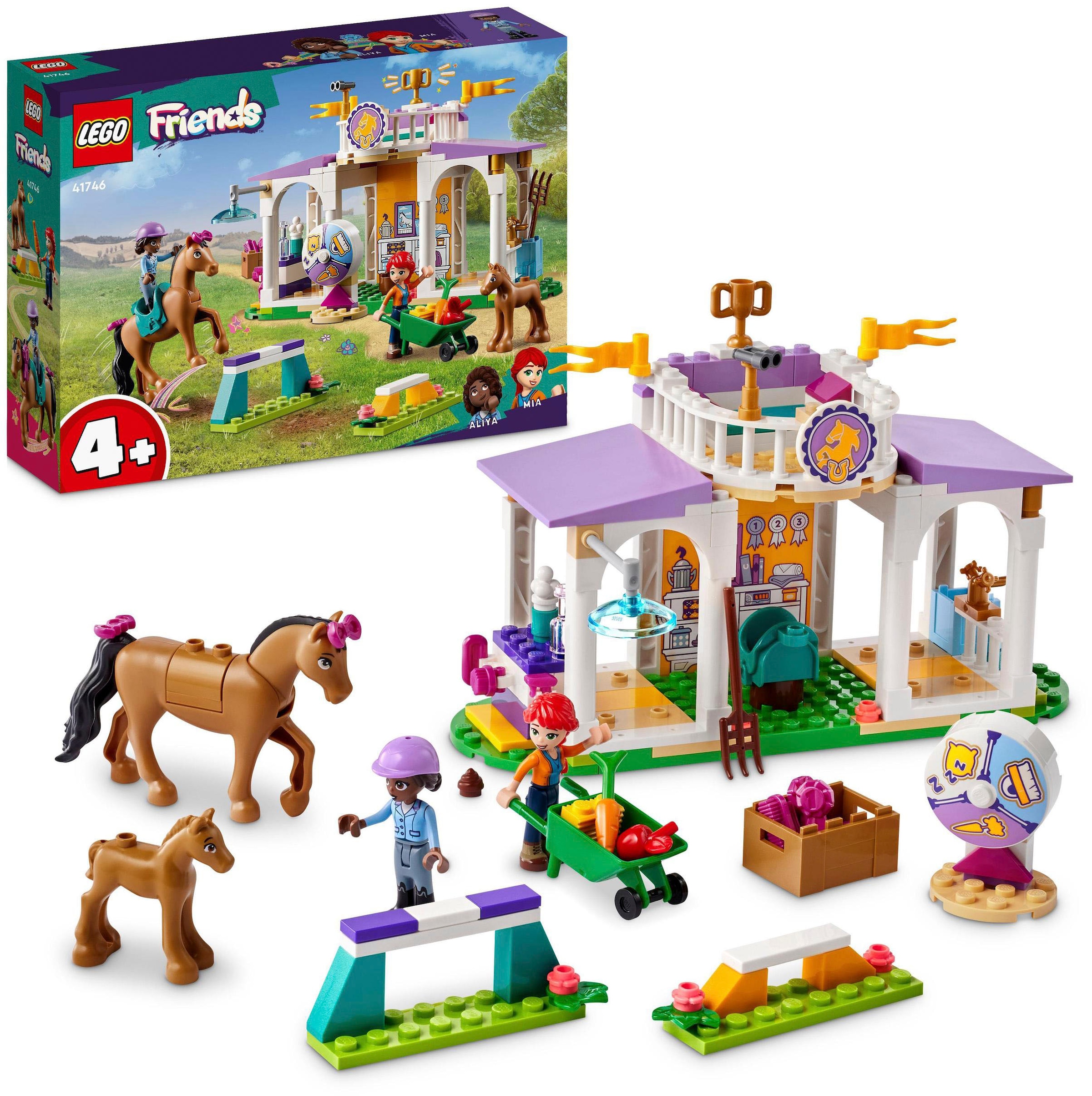 Konstruktionsspielsteine »Reitschule (41746), LEGO® Friends«, (134 St.), Made in Europe