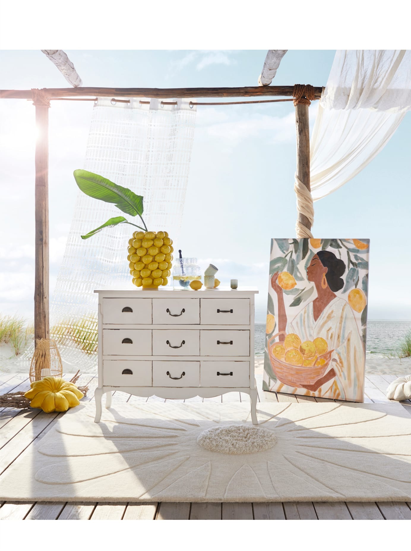 Kare Design Tischvase "Vase Lemon Juice" günstig online kaufen