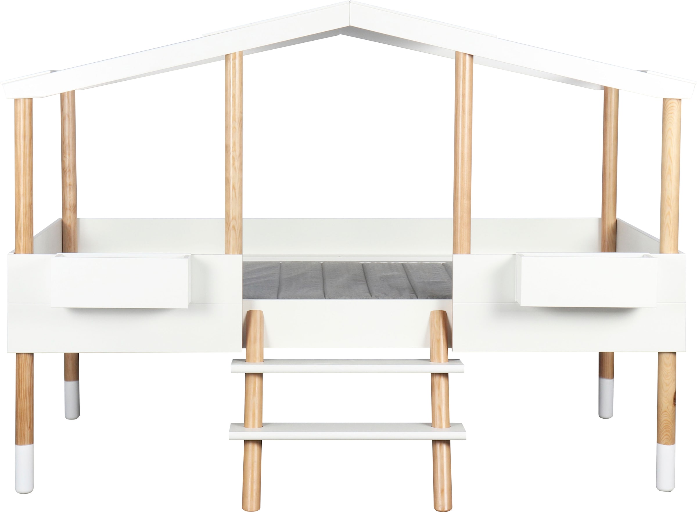 Home affaire Hochbett, in Form eines Hauses