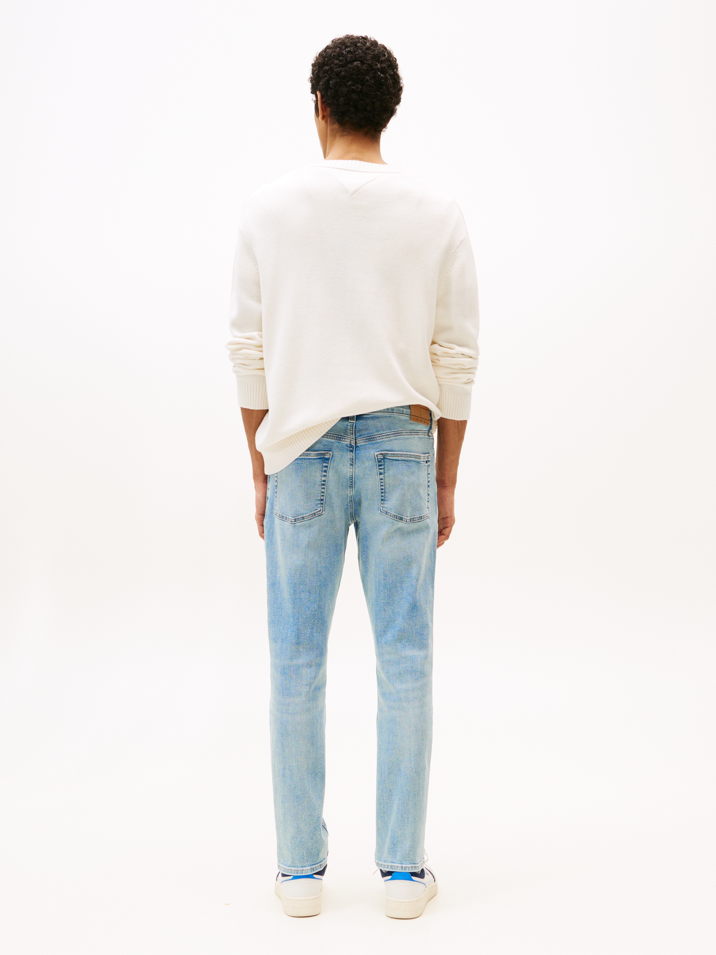Tommy Jeans Slim-fit-Jeans »Scanton Slim Denim«, Mit Gürtelschlaufen