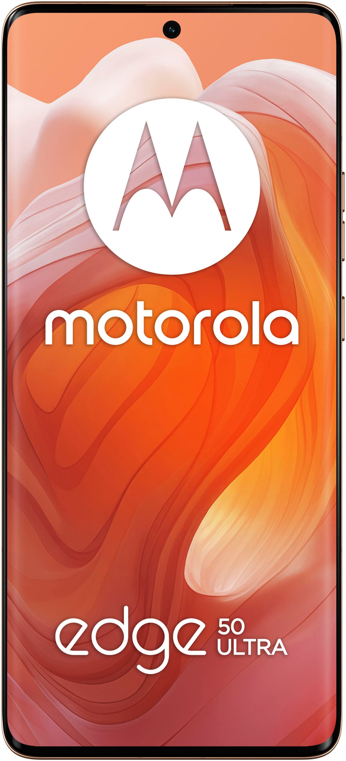 Motorola Smartphone »edge50 ultra«, peach fuzz