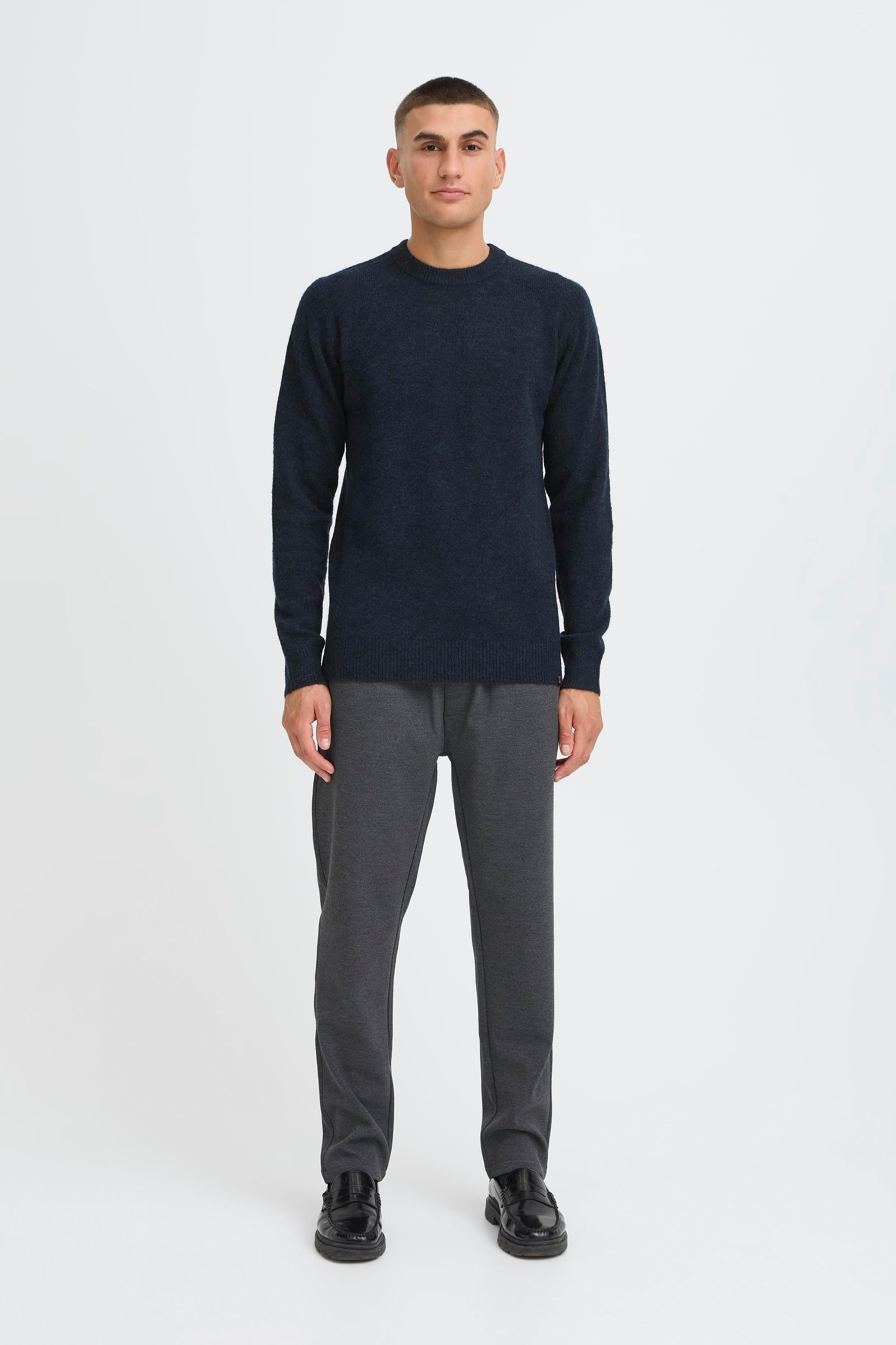 INDICODE IDBercell Knit Pullover Navy 3XL 2