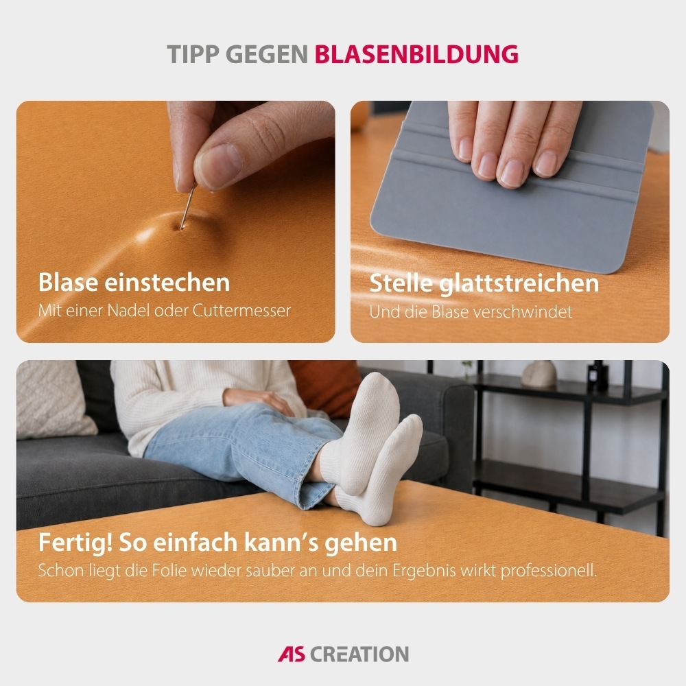 Architects Paper Möbelfolie »Architects Paper Möbelfolie Holzoptik selbstklebend« Selbstklebende PVC-Folie in Holzoptik mit Schneidraster