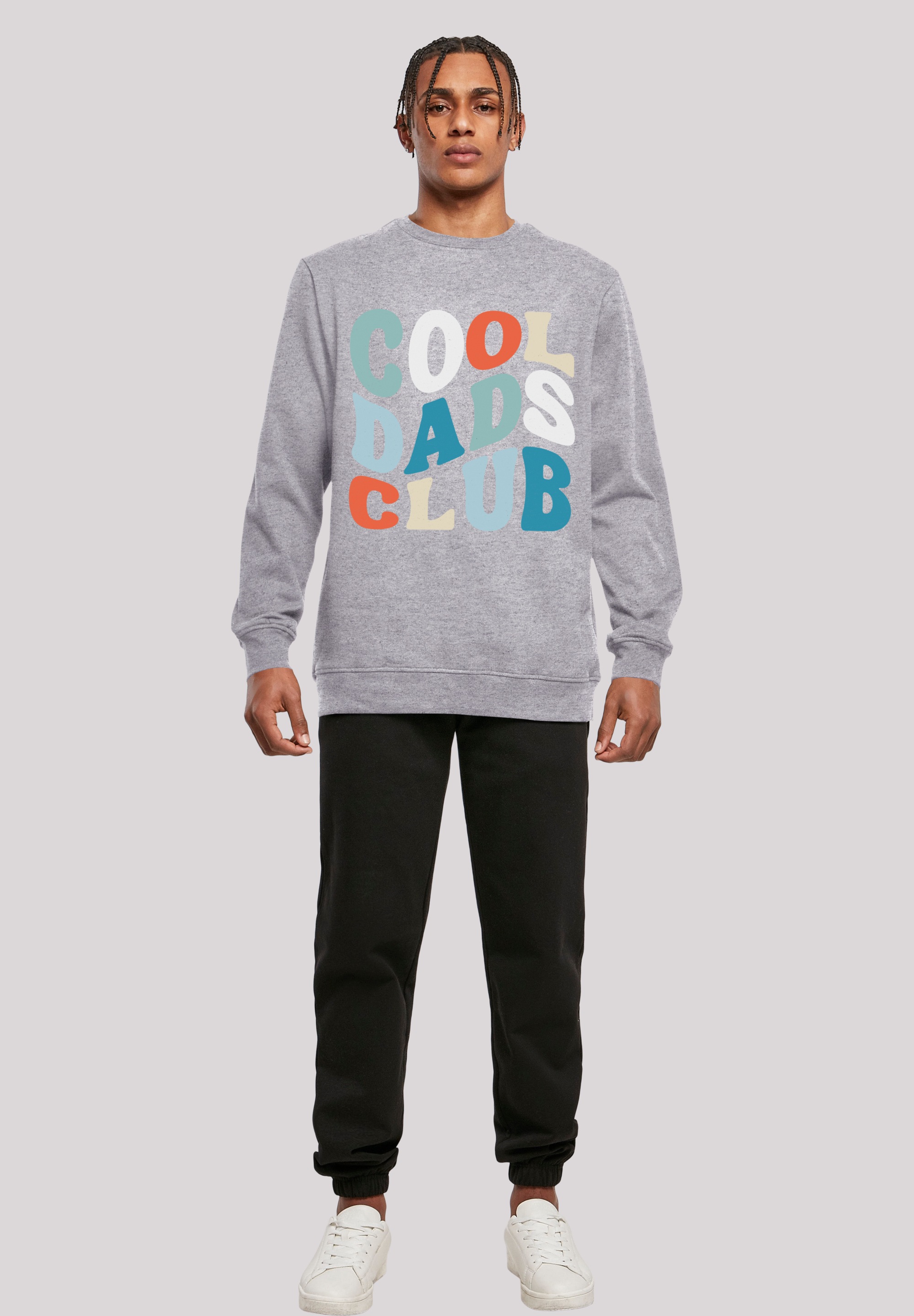 F4NT4STIC Sweatshirt »Cool Dads Club Trendiges Vatertagsmotiv für Väter«, Premium Qualität