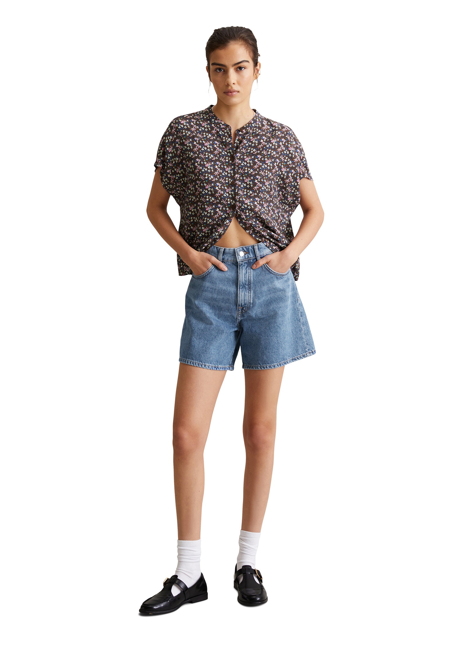 Marc O'Polo DENIM Shorts »aus Rigid Denim«