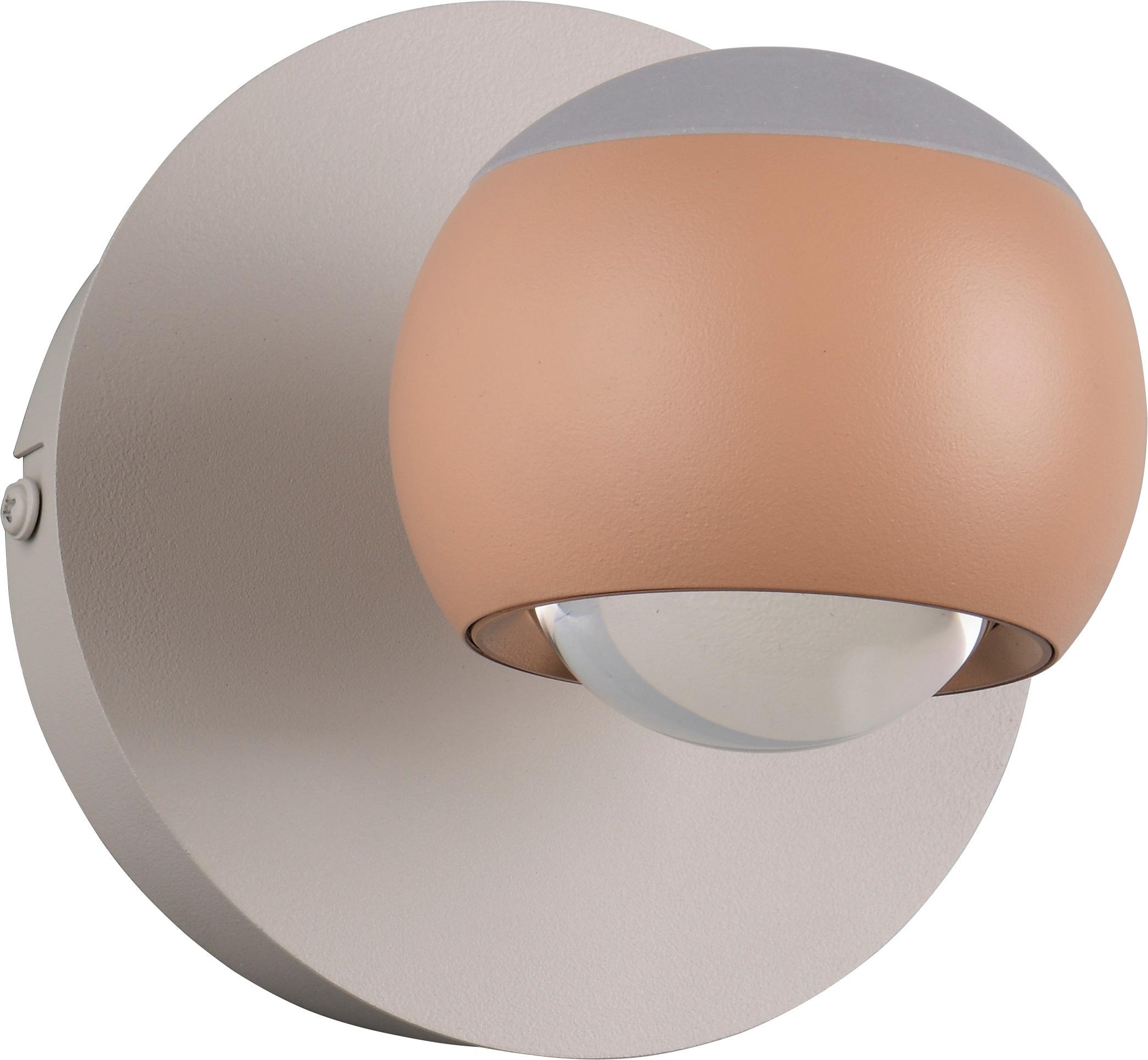 Musterring LED Wandleuchte »CANNON, 1-flammige LED Wandlampe 5W 500Lumen 2300-4000K CCT« LED-Board 1 Stk. Farbwechsler | warmweiß - kaltweiß mit Fernbedienung, schwenkbares up-and-down Licht dimmbar Memory