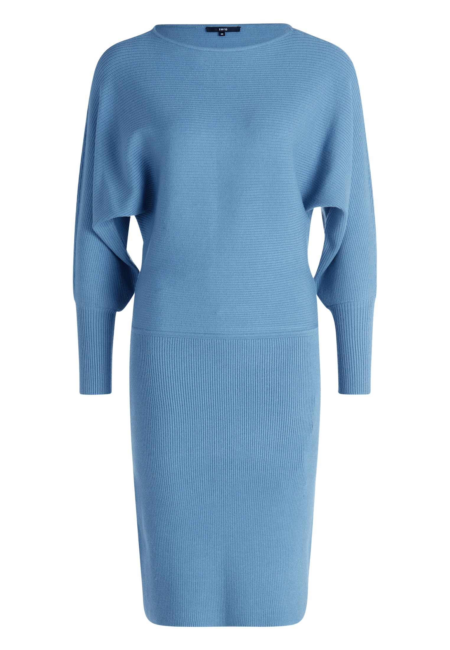 Zero Strickkleid »Damen mit U-Boot Ausschnitt« Ohne Tasche Plain/ohne Details