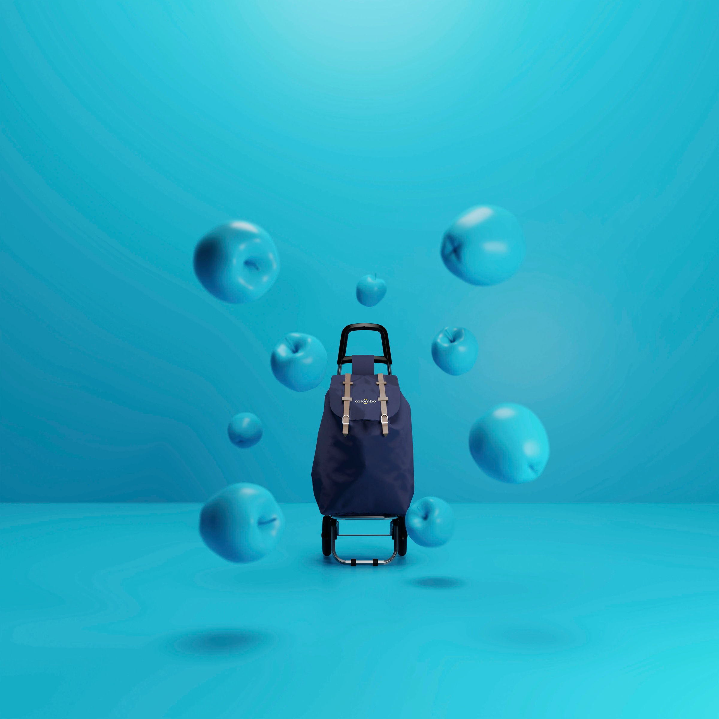 Bischof Einkaufstrolley "Schön und Gut" wasserdichte Tasche aus Polyester günstig online kaufen