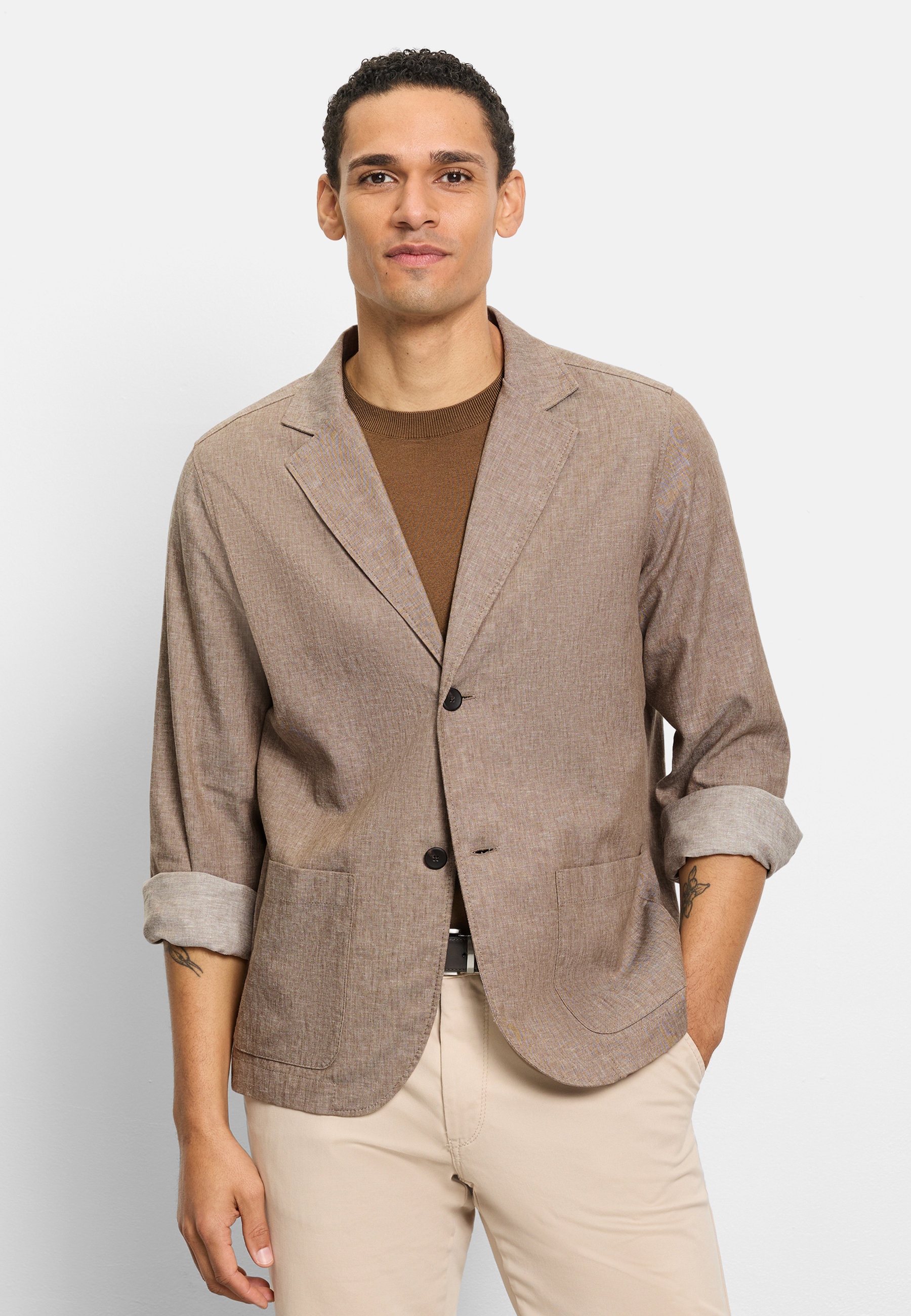 OLYMP Langarmhemd "OLYMP Casual, Overshirt" günstig online kaufen