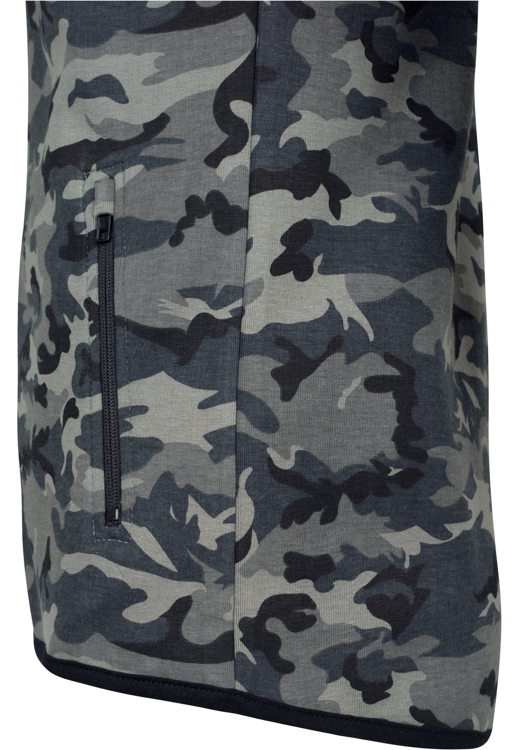 URBAN CLASSICS Allwetterjacke »Urban Classics Herren Interlock Camo Zip Jacket«, (1 St.), mit Kapuze
