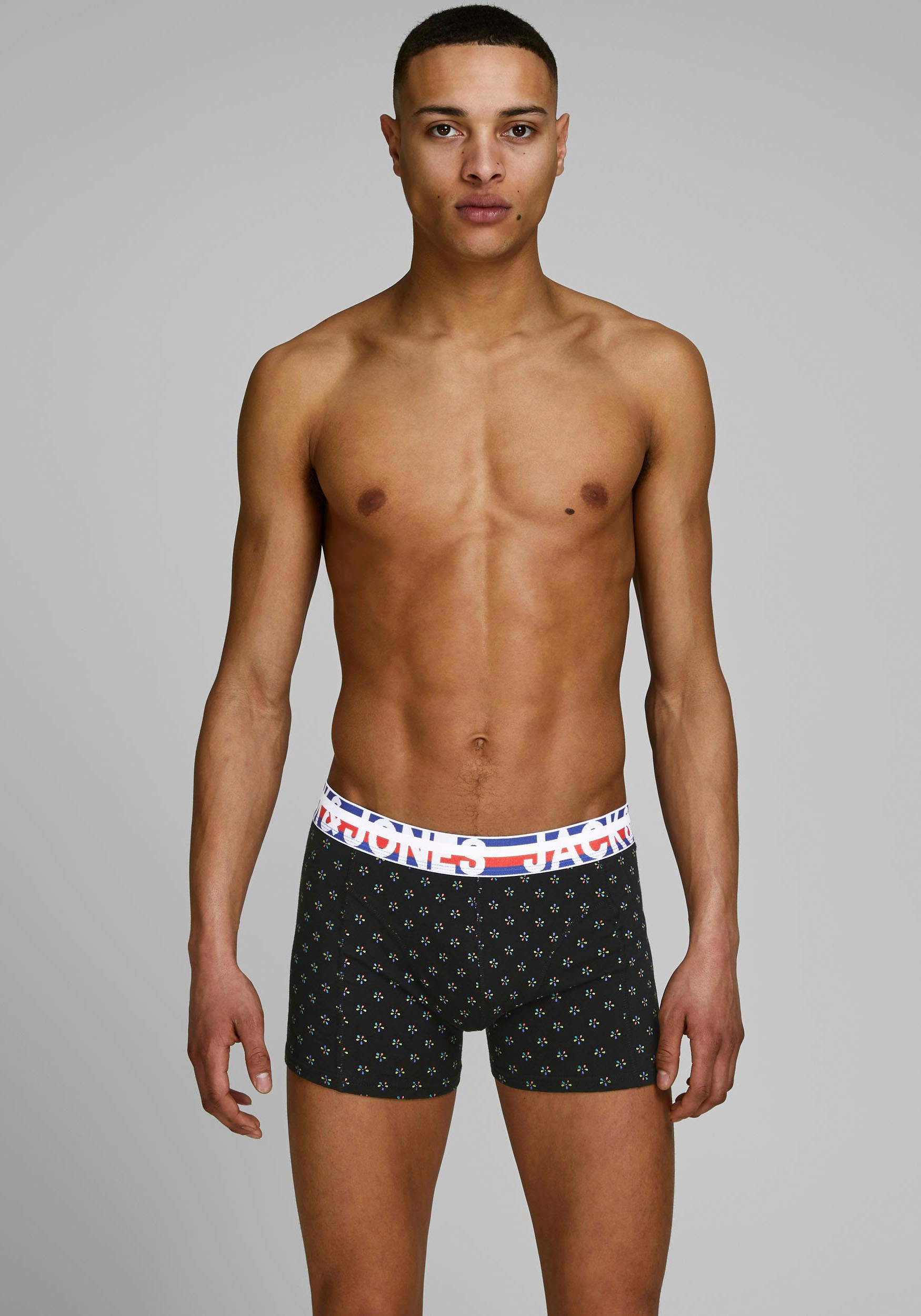 Jack & Jones Trunk »JACHENRIK TRUNKS 3 PACK NOOS«, (Packung, 3 St.)