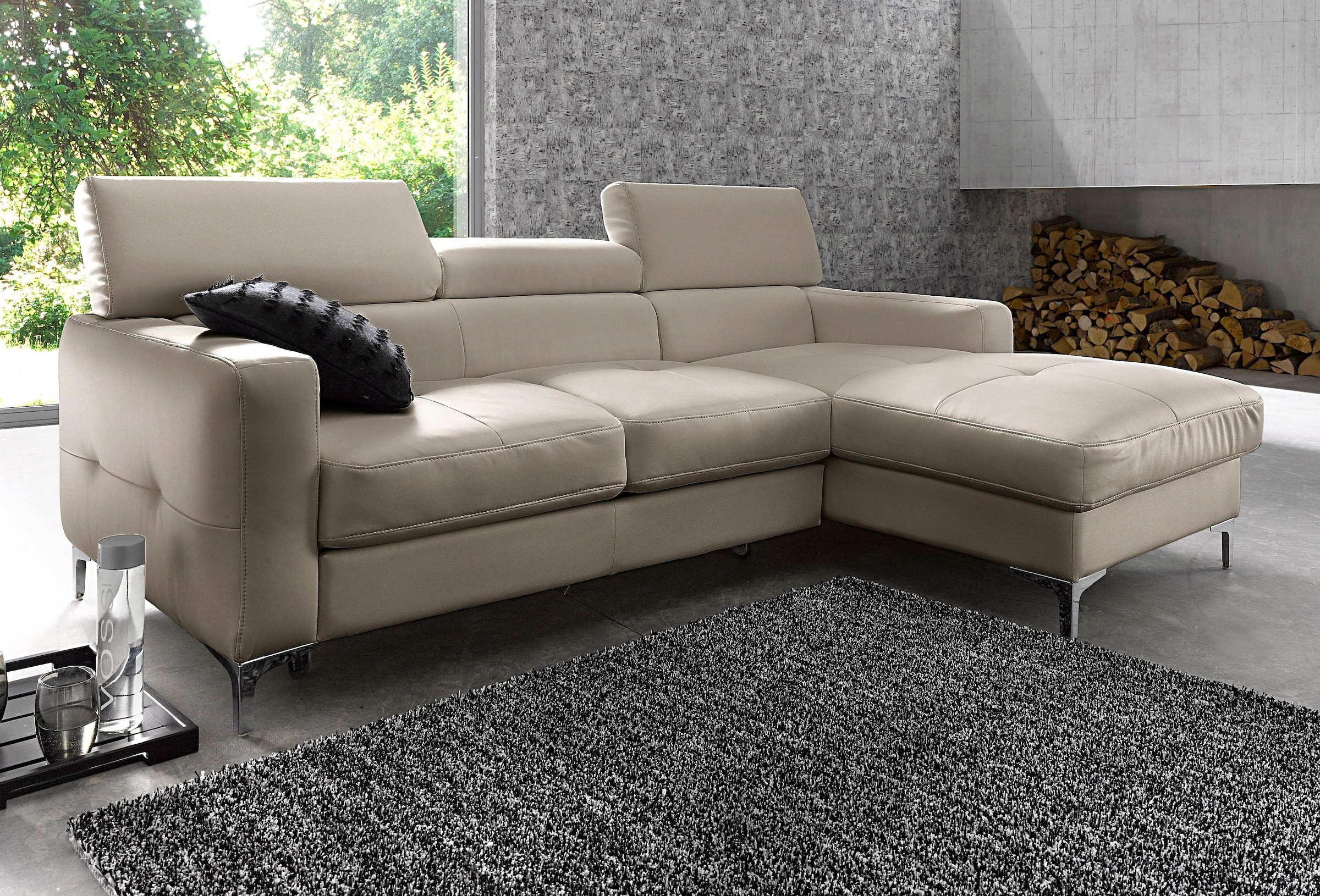 COTTA Polstergarnitur "Sammy L-Form", (Set), Set bestehend aus: Ecksofa mit günstig online kaufen