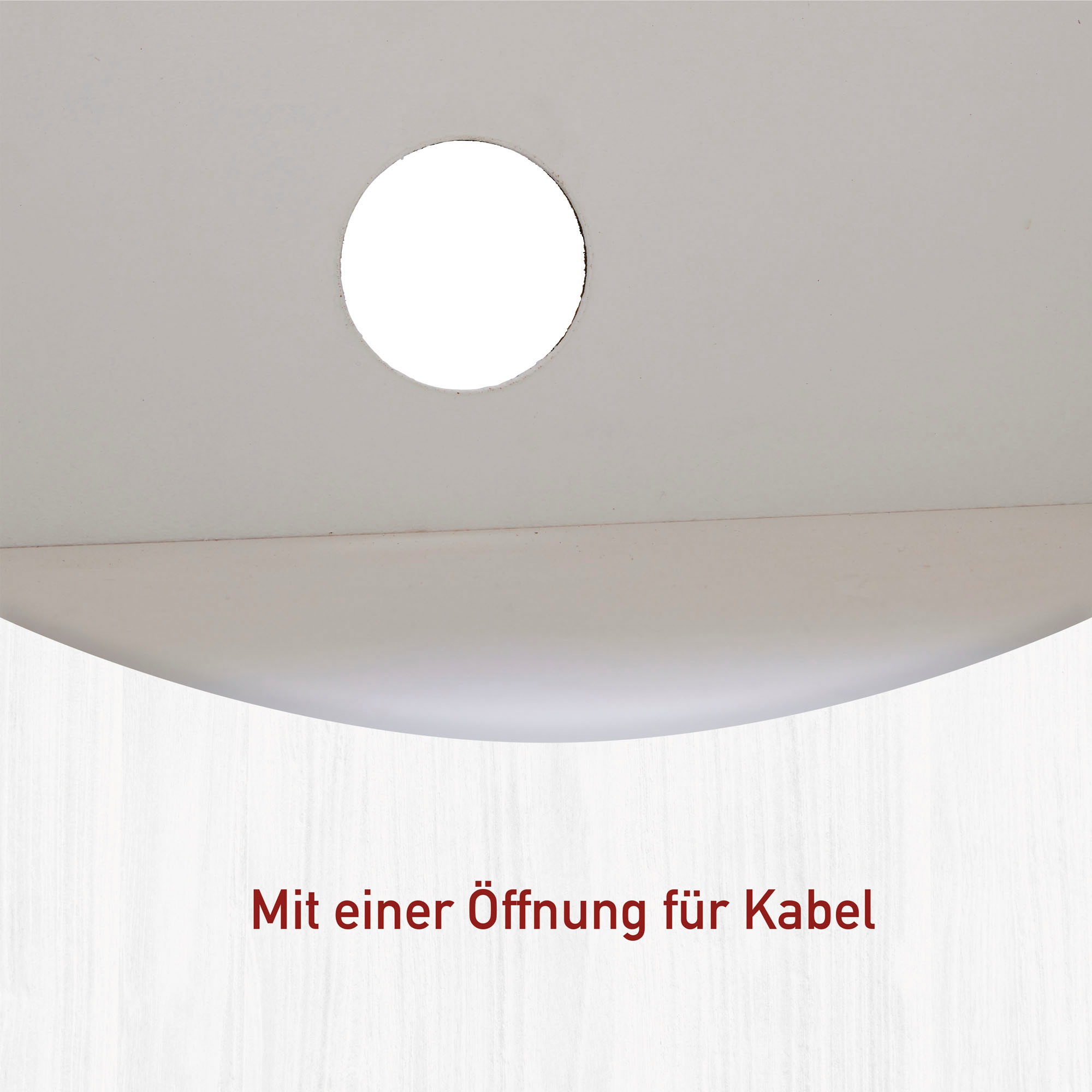 Inter Link TV-Board »Pinora, Kiefer Massivholz, Weiss, 160 x 45 x 57 cm, viel Stauraum« 1 Stk. tlg. TV Lowboard im modernem Skandi Look, 3 Schubladen, Kabeldurchführung