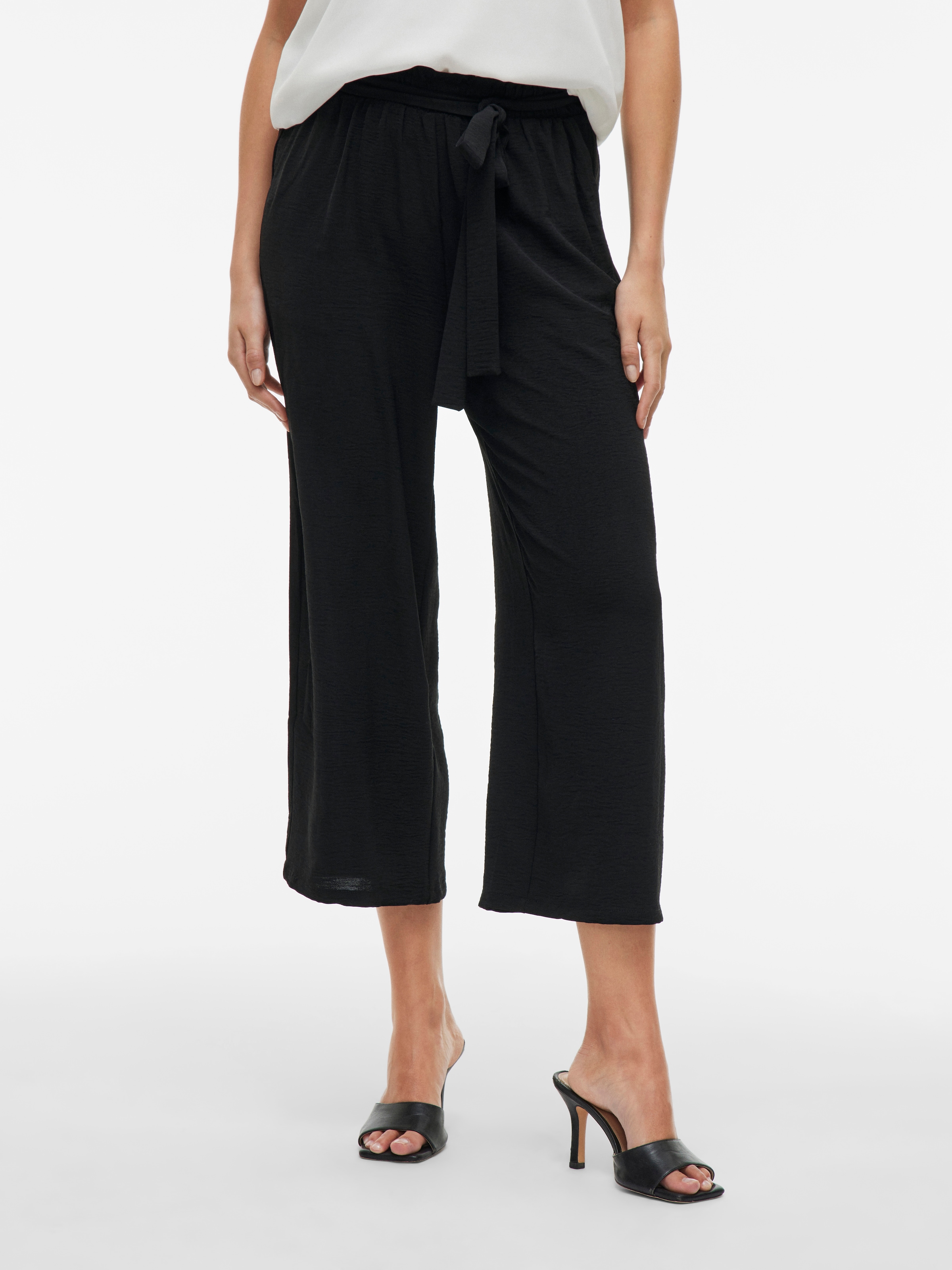 Vila Schlupfhose "VIJOSA BELTED CULOTTE PANTS - NOOS", Sommerhose günstig online kaufen