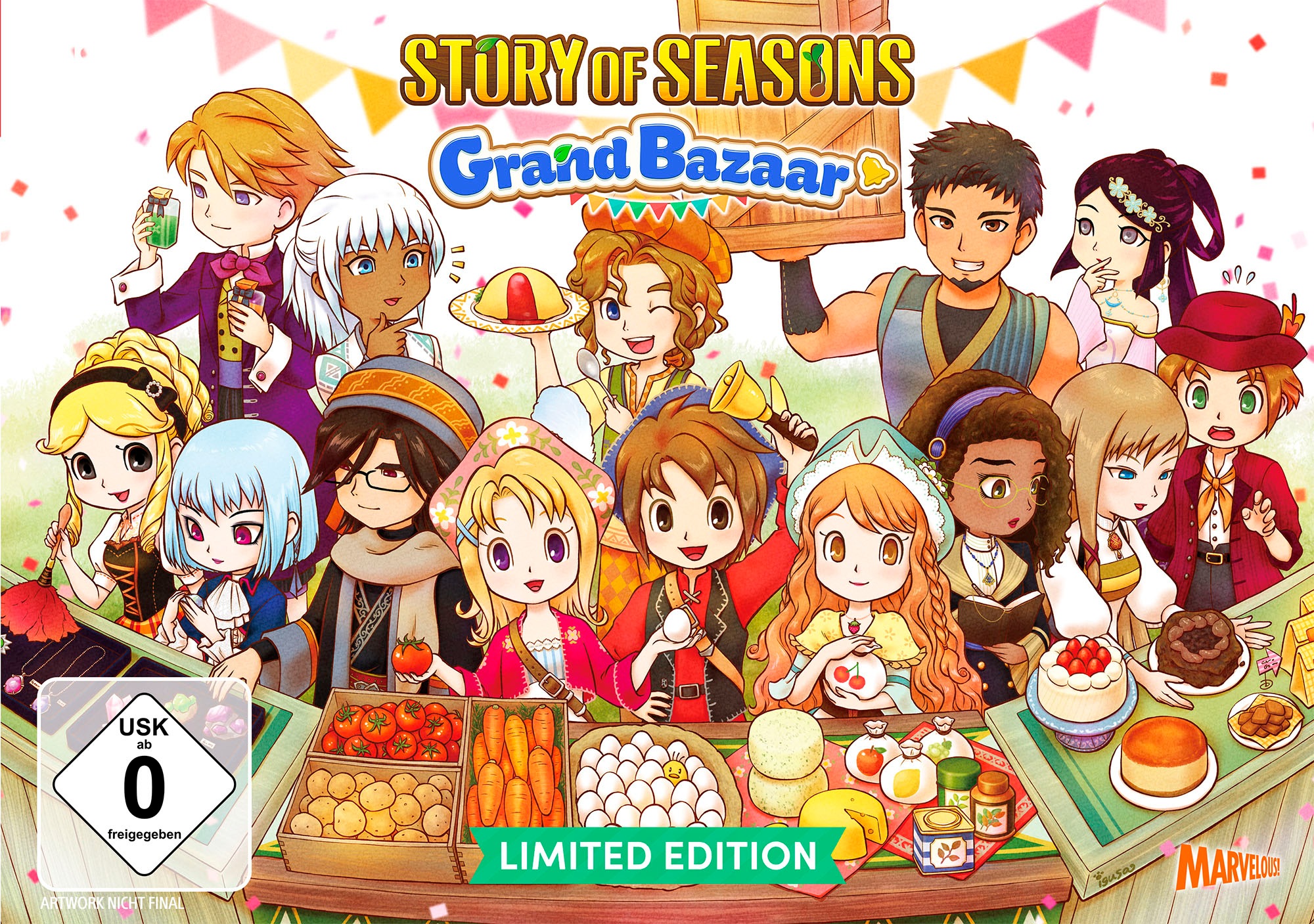 Marvelous Games Spielesoftware »Story of Seasons: Grand Bazaar Limited Edition«, Nintendo Switch