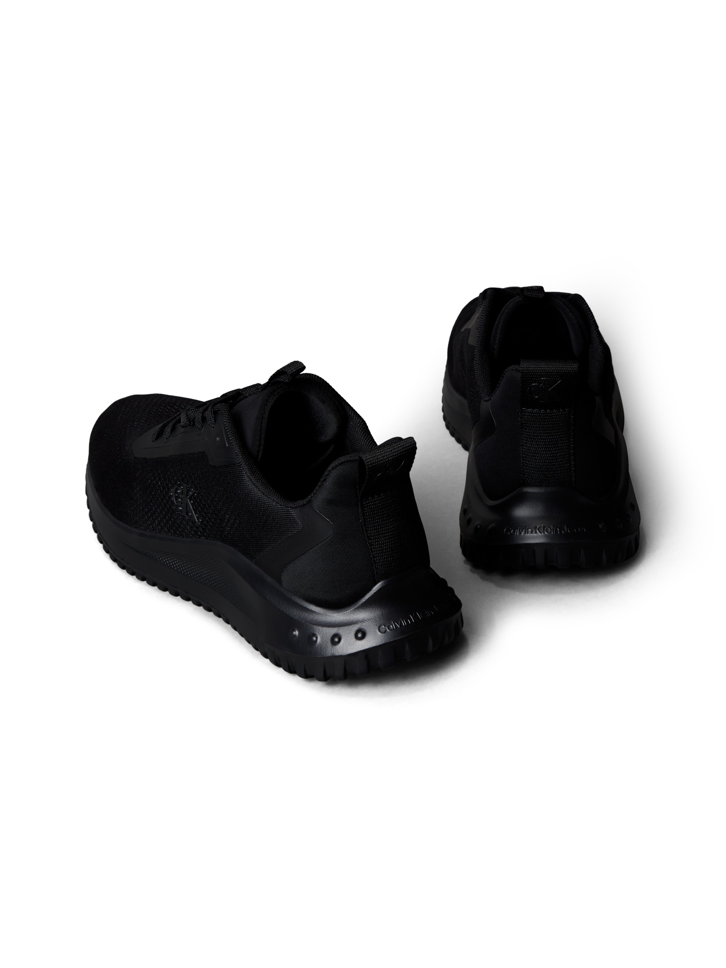 Calvin Klein Jeans Sneaker »EVA RUNNER MIX NY«, Runner Sneaker, Freizeitschuh, Halbschuh mit seitlichem Logo