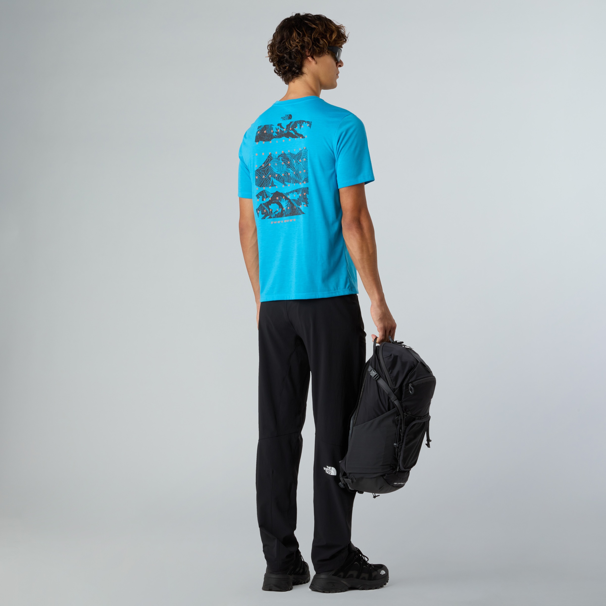 The North Face T-Shirt »Foundation Mountain Faces T-Shirt für Herren«, (1 tlg.)