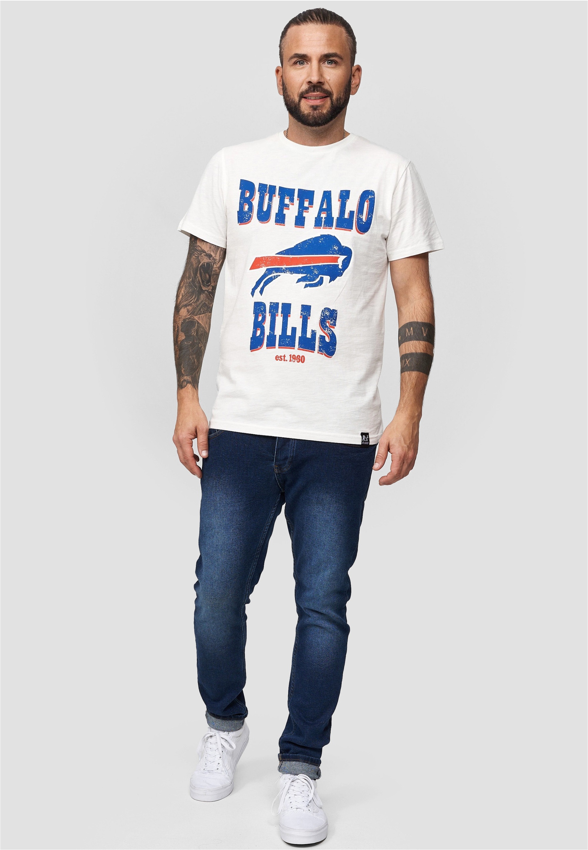 Recovered T-Shirt »NFL Bills«, im zeitlosen Design