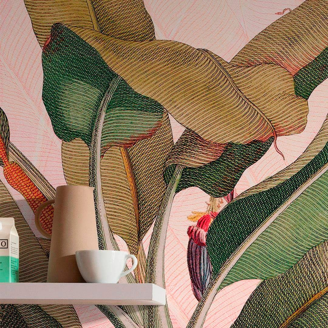 Komar Vliestapete »Digitaldruck Vlies -  Plantation - Größe 350 x 270 cm« bedruckt glatt Wohnzimmer, Schlafzimmer