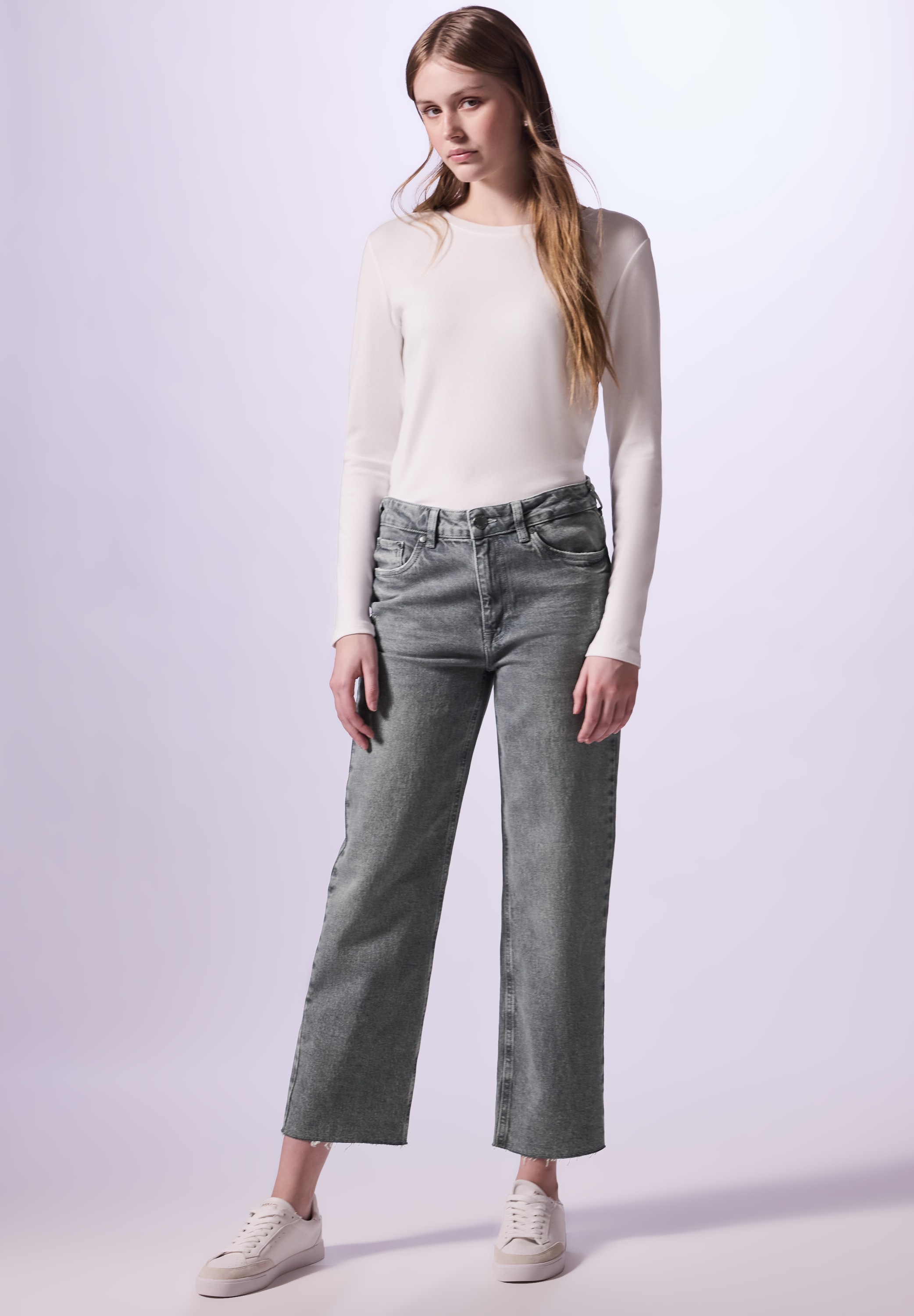 STREET ONE STUDIO Straight-Jeans, Middle Waist
