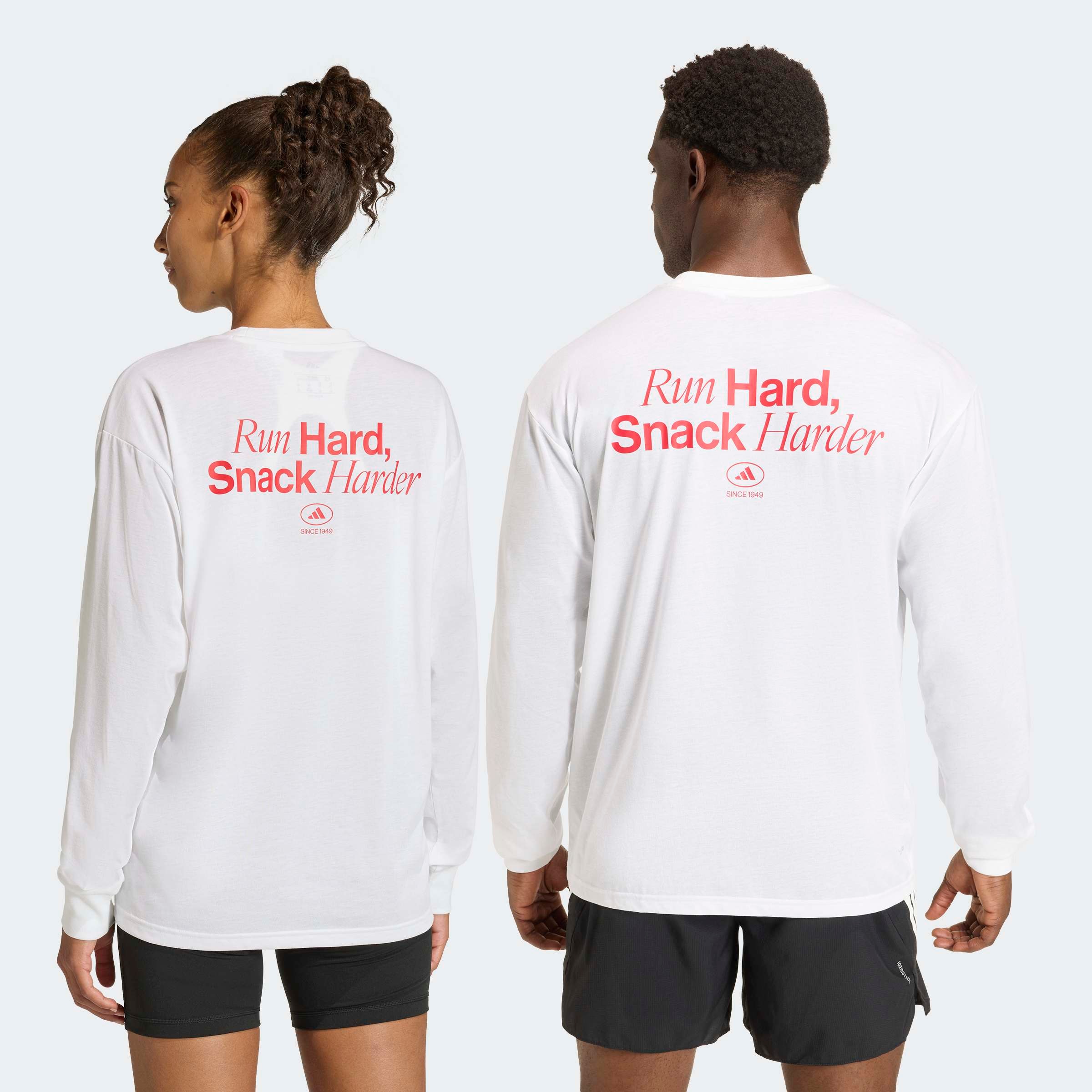 adidas Performance Laufshirt »RUN HARD GRAPHIC LONGSLEEVE«