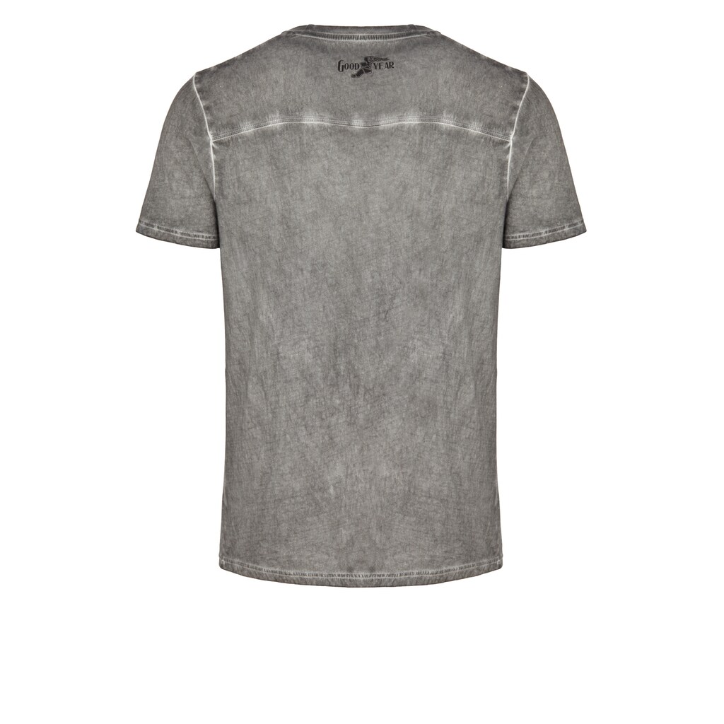 Goodyear T-Shirt, mit coolem Frontprint