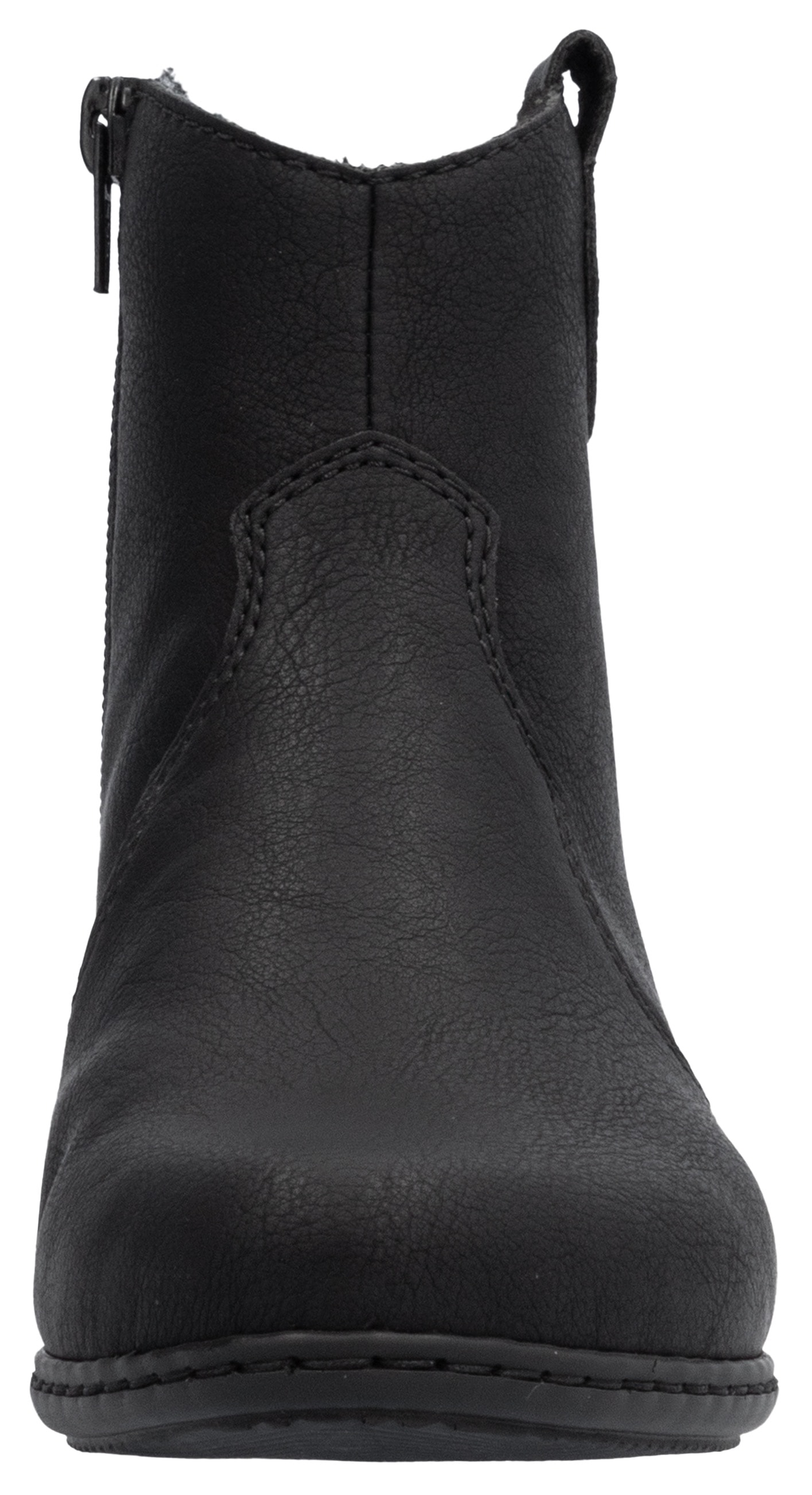 Rieker Westernstiefelette, Stiefelette, Cowboyboots, Blockabsatz, mit Innenreißverschluss