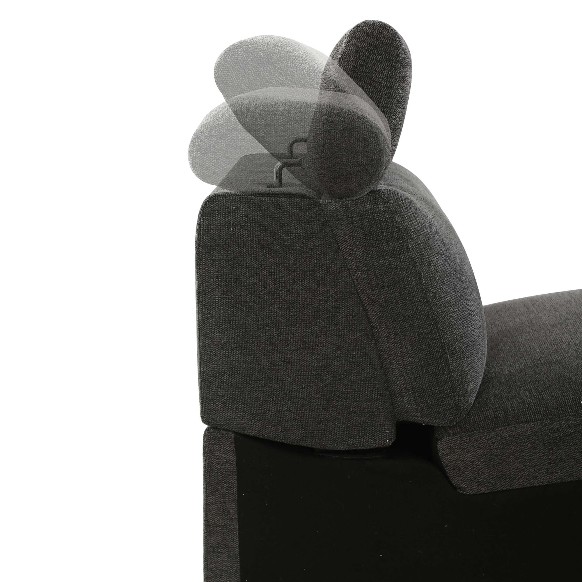 OTTO home 3-Sitzer »LUND NEW Struktur (219cm), man./elektr. Relaxfunktion in 2 Sitzen« USB-A/C bei elektrischer Variante und Kopfteilverstellung