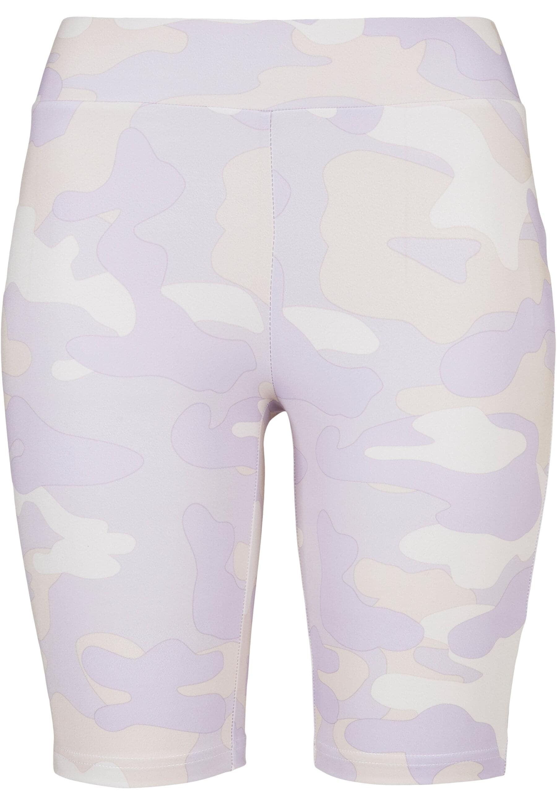 URBAN CLASSICS Stoffhose "Urban Classics Damen Ladies High Waist Camo Tech Cycle Shorts", (1 tlg.)