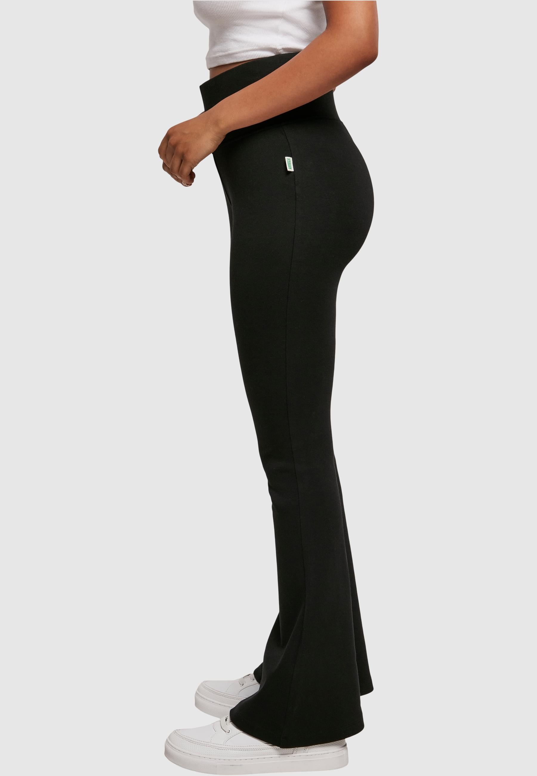 URBAN CLASSICS Leggings »Urban Classics Damen Ladies Organic Interlock Bootcut Leggings«, (1 tlg.)