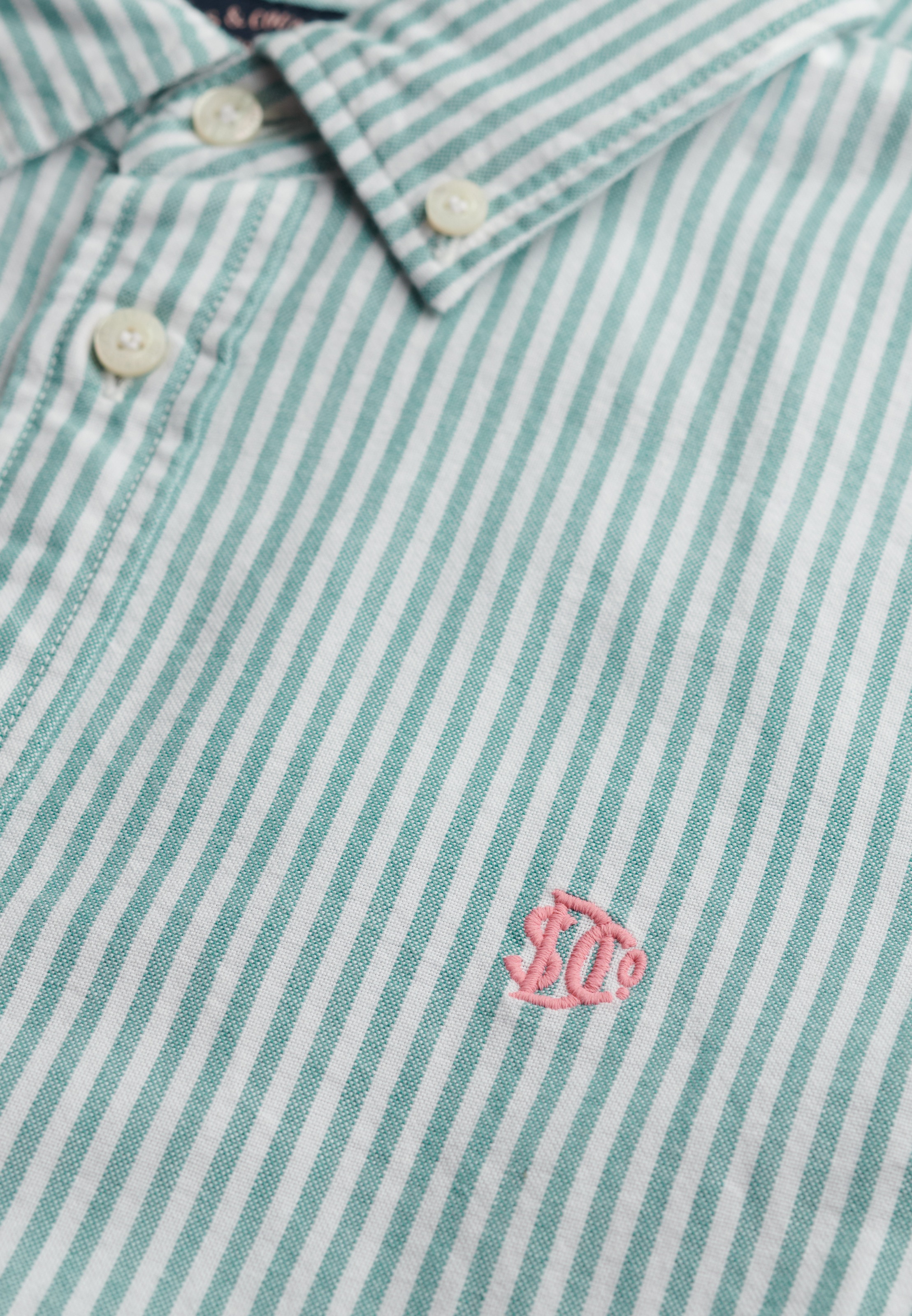Superdry Hemdbluse »SLIM OXFORD BD L/S SHIRT« Baumwolle, slim fit