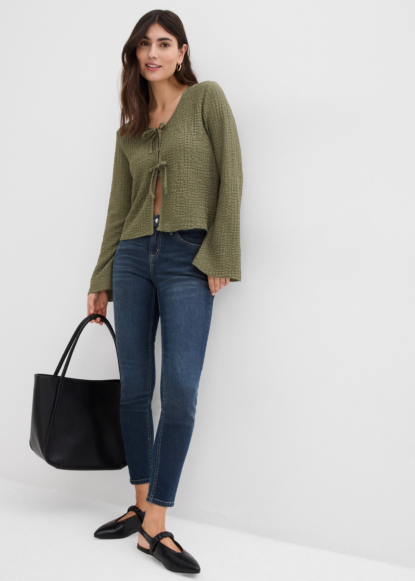 bonprix Skinny-fit-Jeans 1 tlg. mit Stretch-Anteil, bequemer Sitz, hoher Baumwollanteil